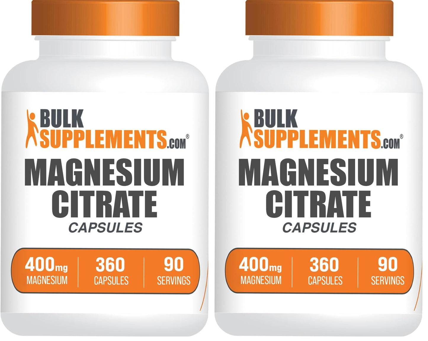 BulkSupplements Magnesium Citrate Capsules 720 Capsules