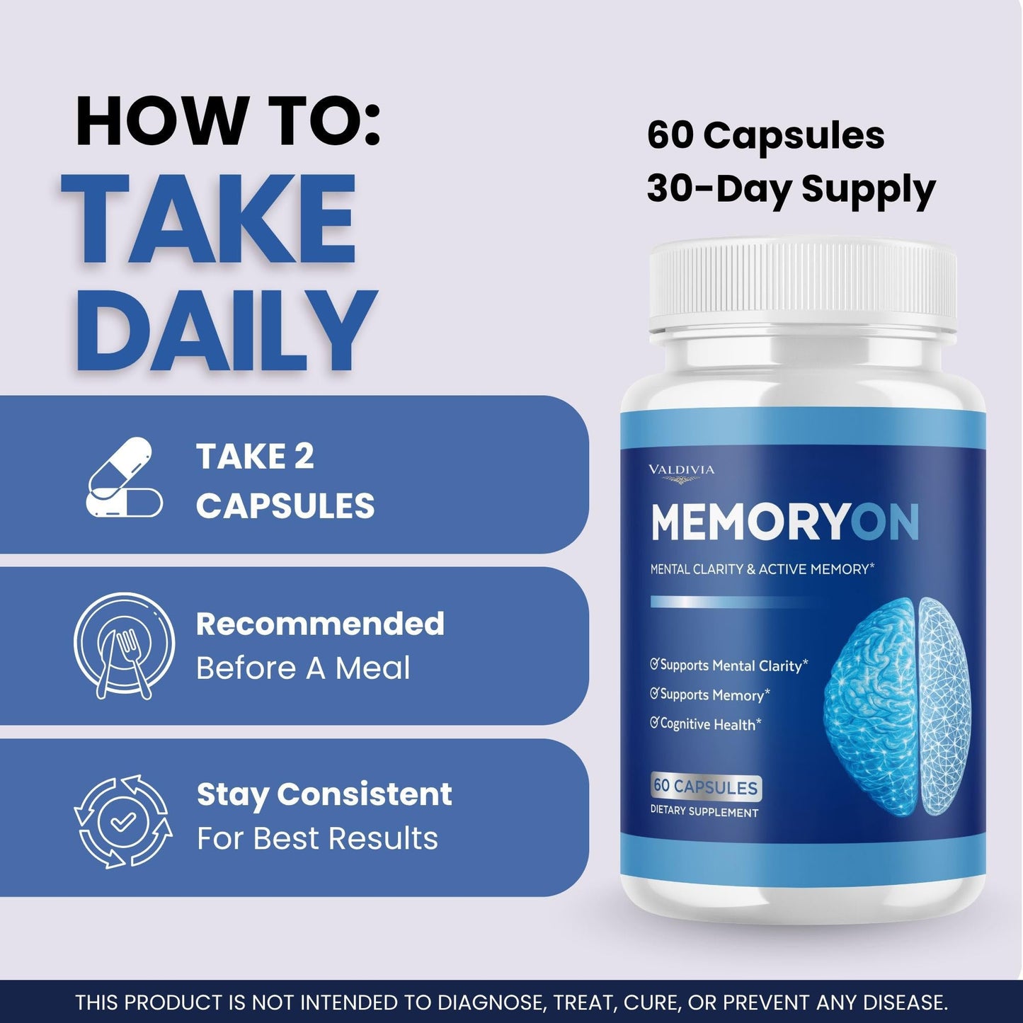 Valdivia MemoryOn 180 Capsules