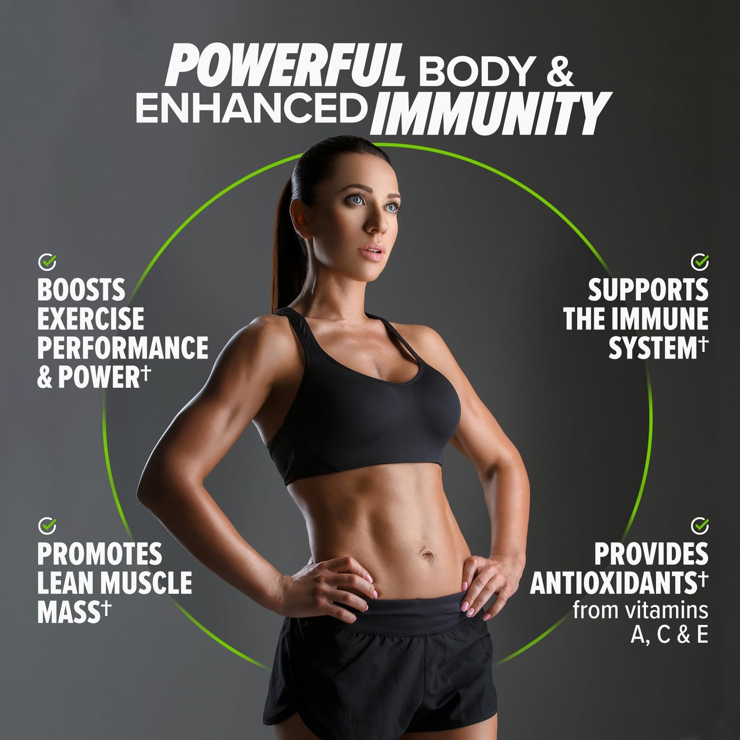 Essential Nutrition Immuno Vegan Plant-Based Protein Powder Chocolate 18.1 oz
