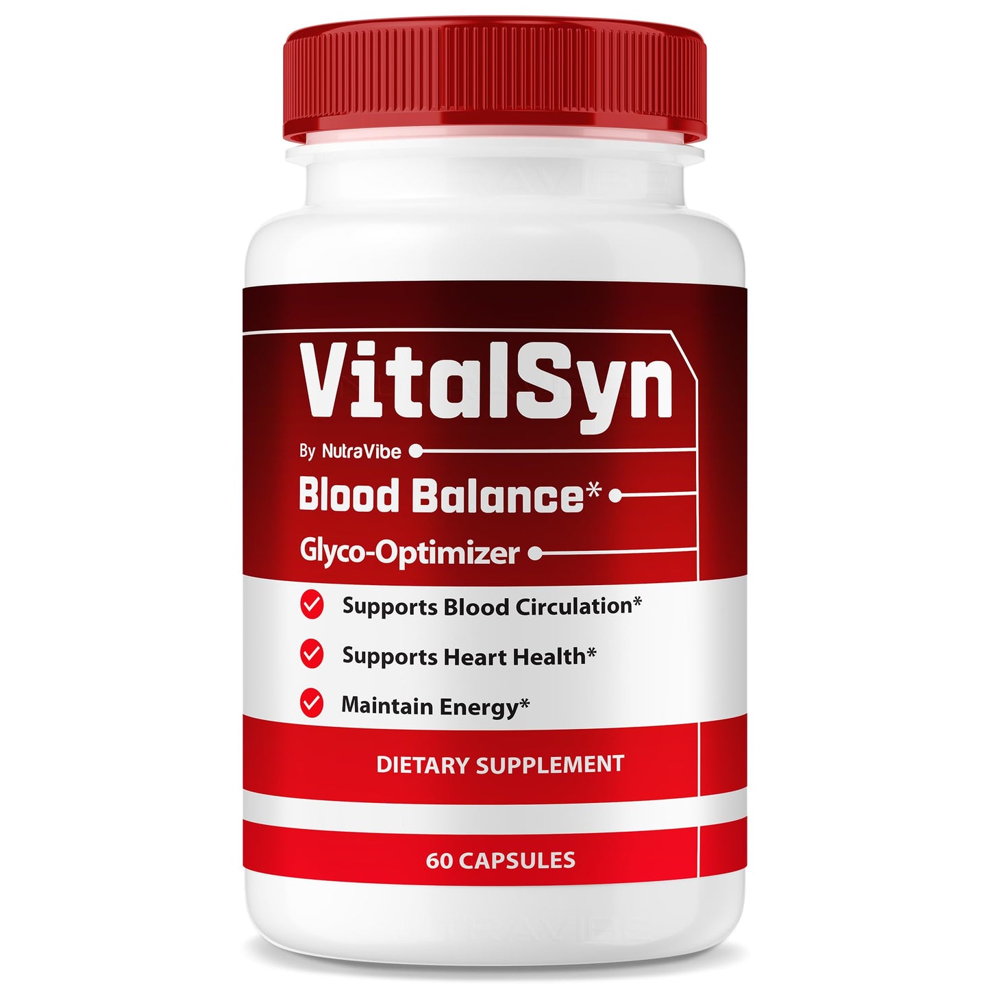 NutraVibe VitalSyn Blood Balance Glyco Optimizer, 60 Capsules