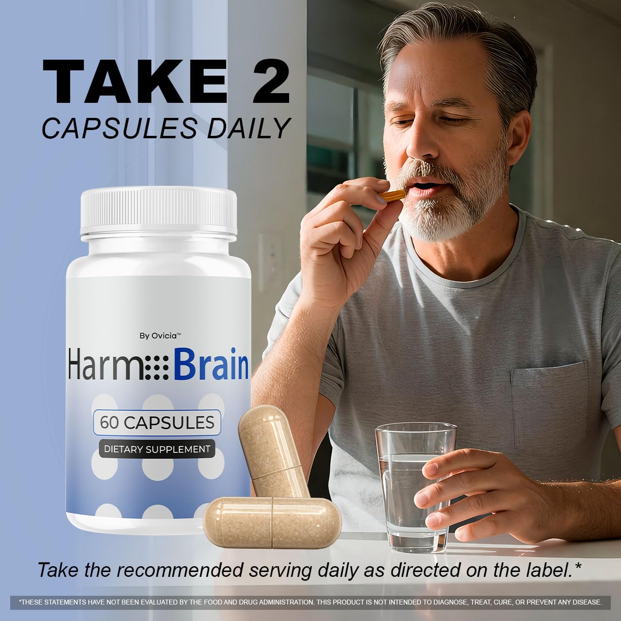 OVICIA HarmoBrain Capsules, 180 Capsules
