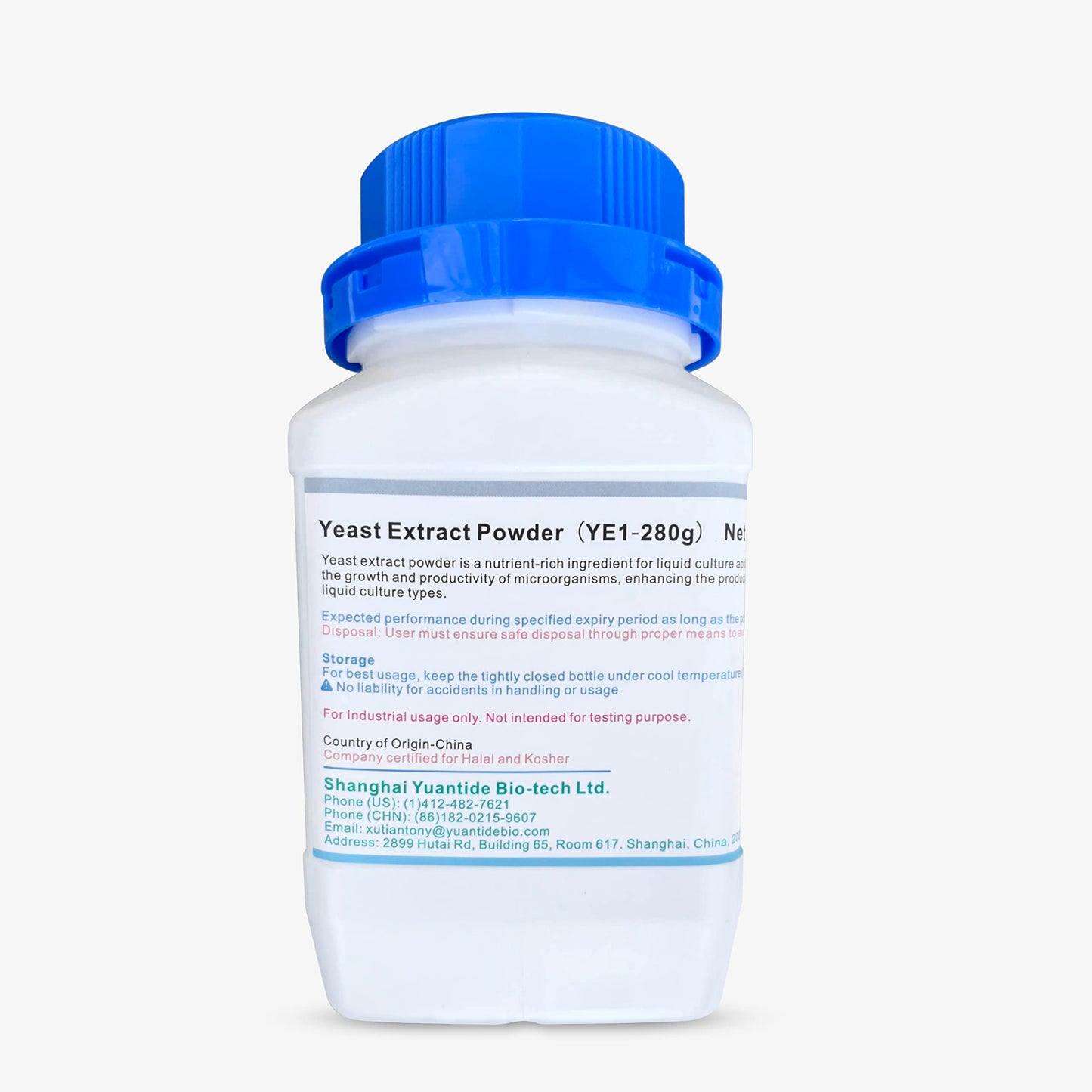 Yuantide Bio-Tech Yeast Extract YC01 Powder, 280g, 1 unit