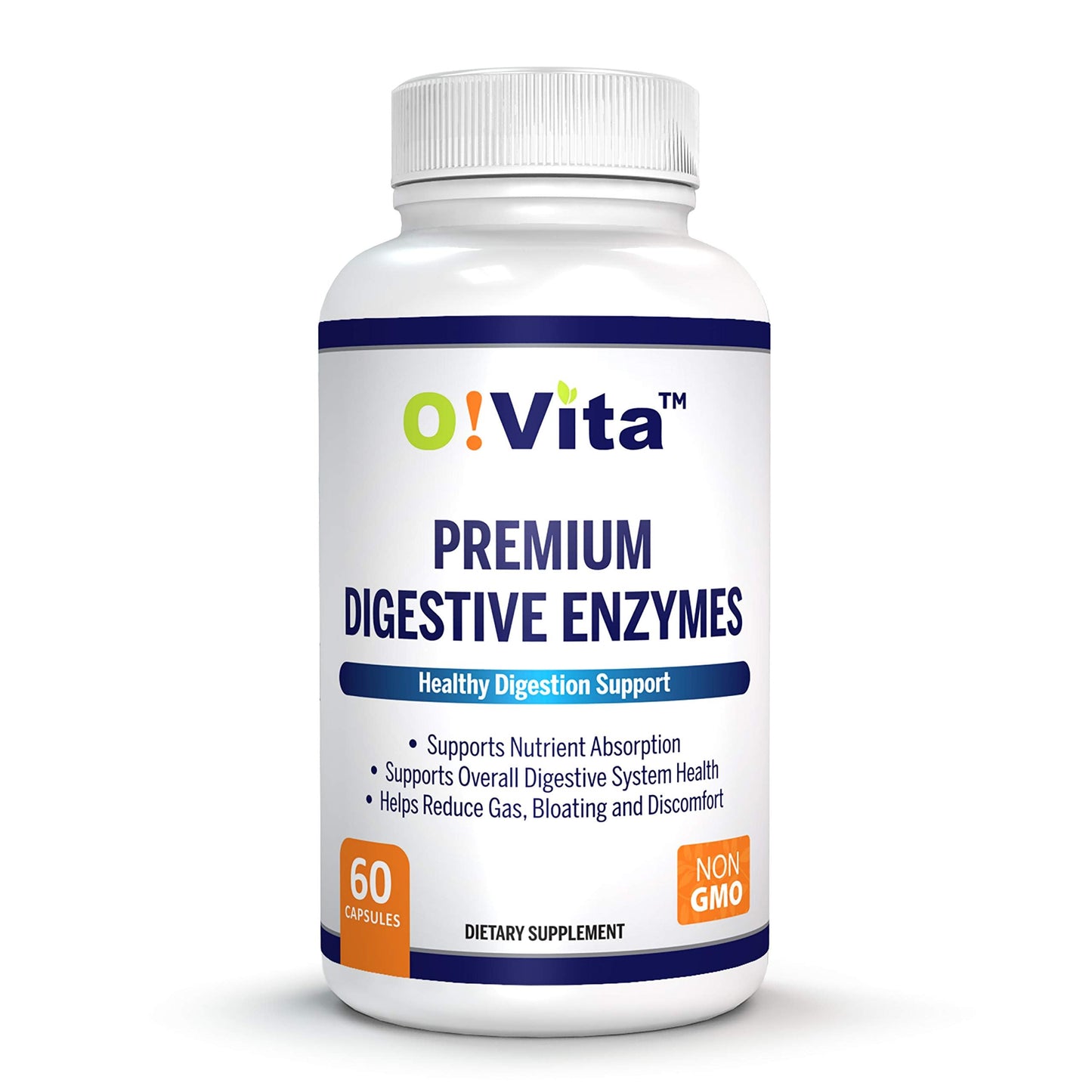 O!VITA Premium Digestive Enzymes with Plant-Based Enzymes Capsule 60