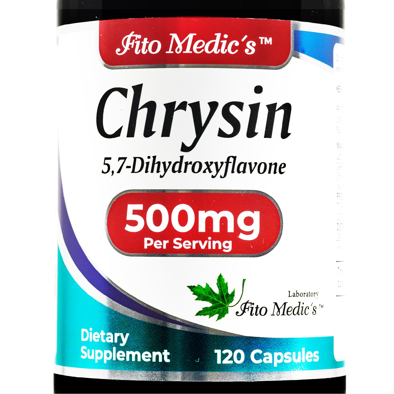 FITO MEDIC'S Lab Chrysin with Passion Flower Supplement Capsule, 1 Capsule