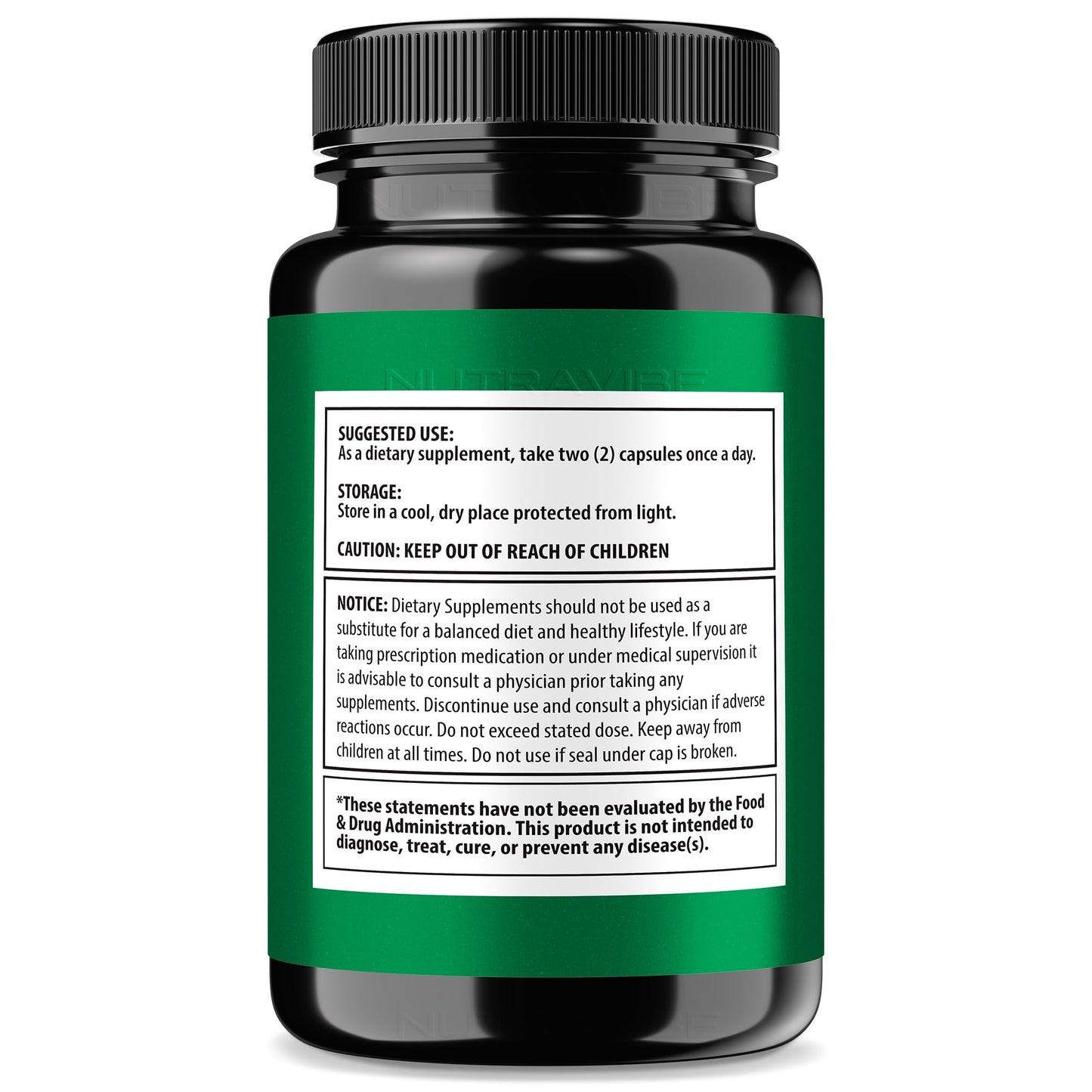 NutraVibe MetaBurn Capsule, 60 Count