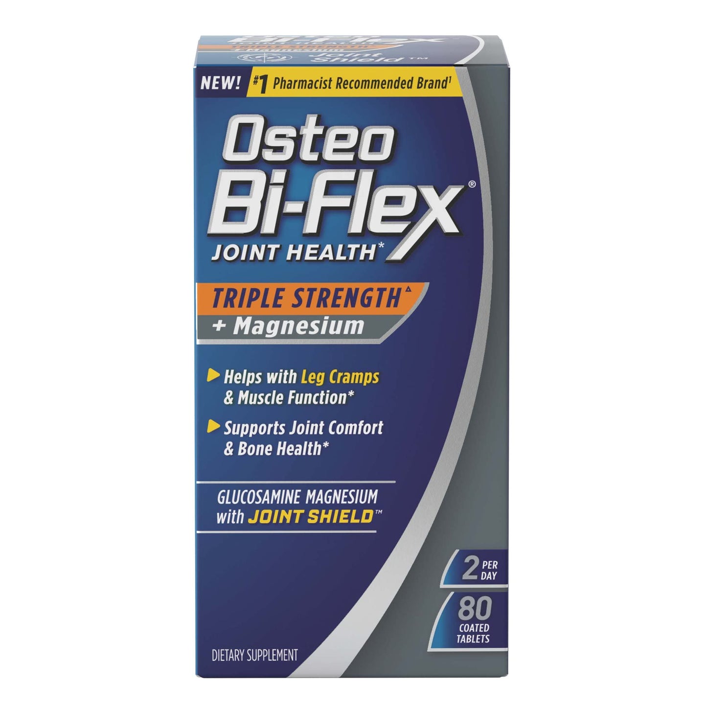 Osteo Bi-Flex Triple Strength Joint Supplement with Glucosamine & Magnesium, 160 Tablets