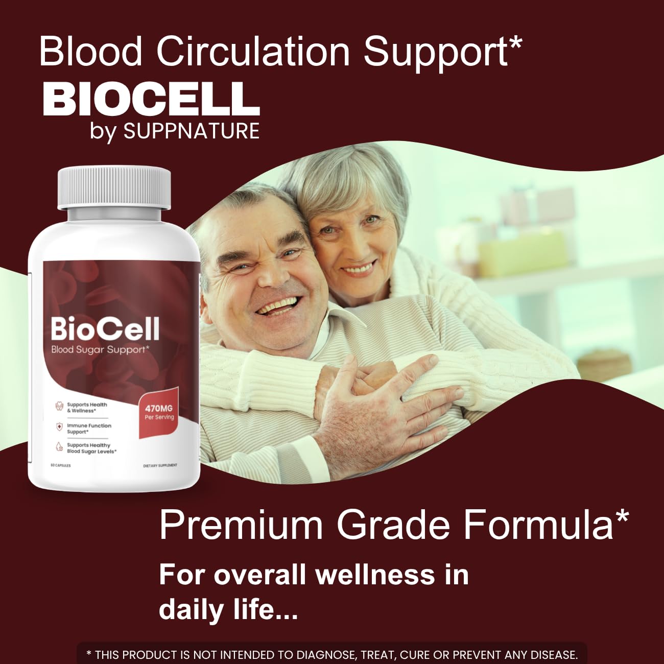 SuppNature Bio Cell Capsule 60 Capsules