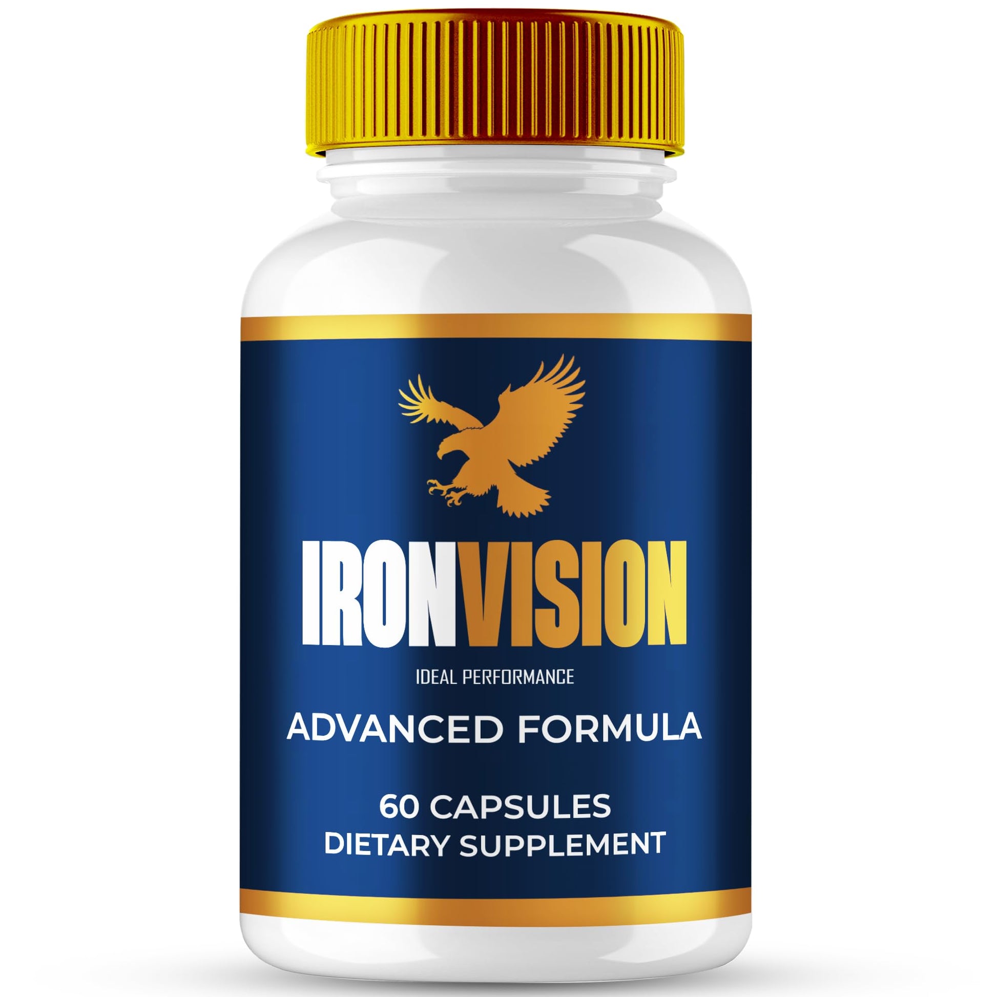 IDEAL PERFORMANCE Iron Vision Eye Supplement Capsule, 60 Capsules
