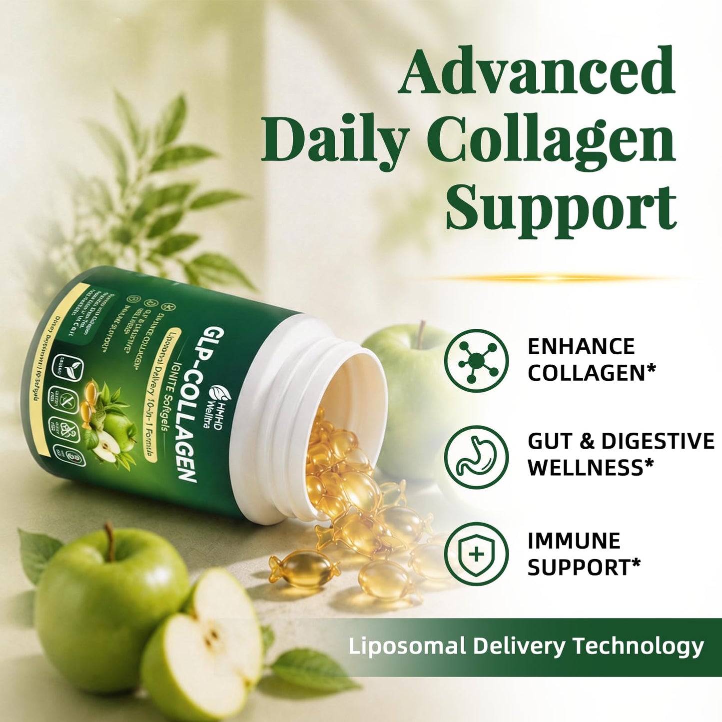 HMHDWelltra Collagen Softgels 90 Count