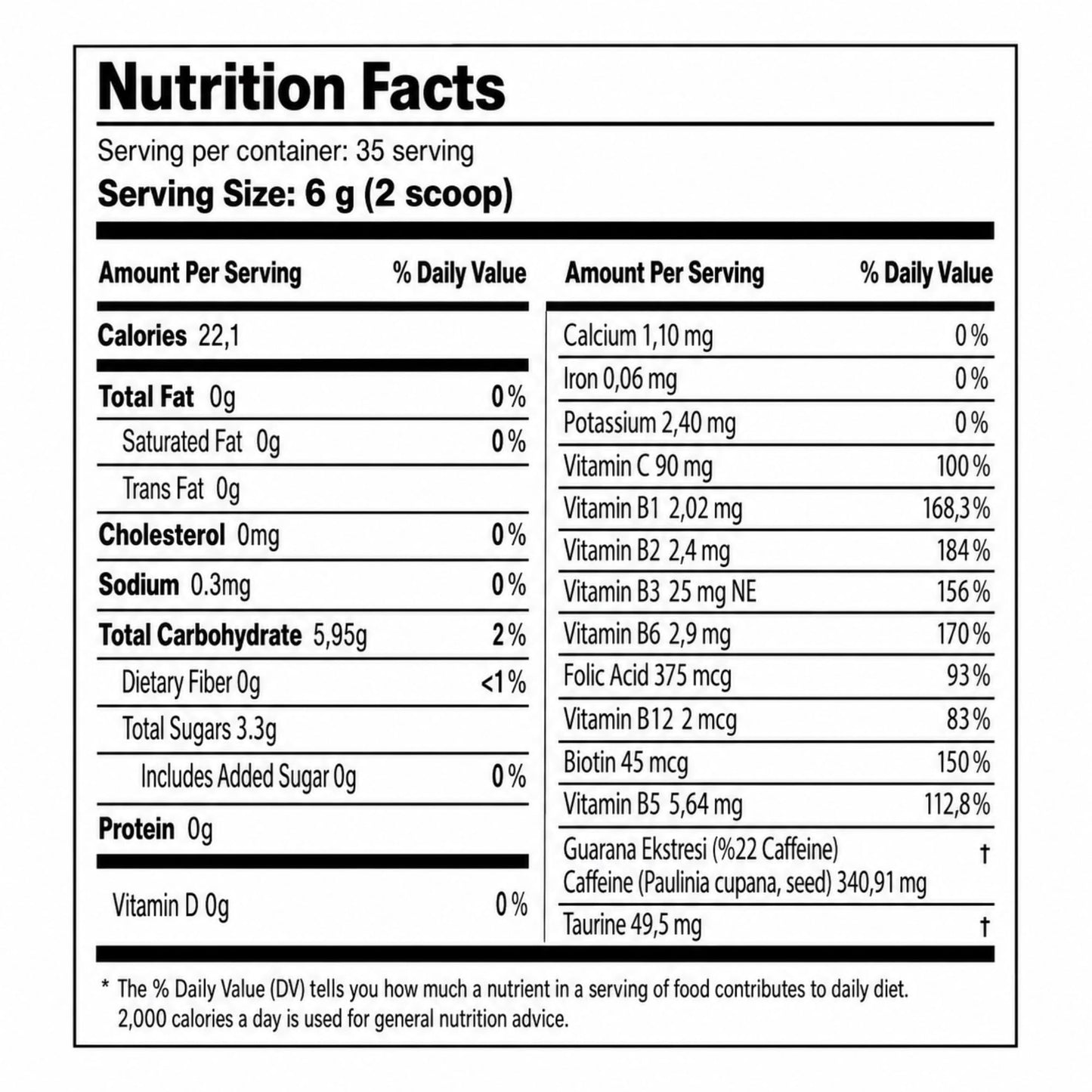 FARMASi Nutriplus Recharge Guarana Extract Powder 7.41 Ounce