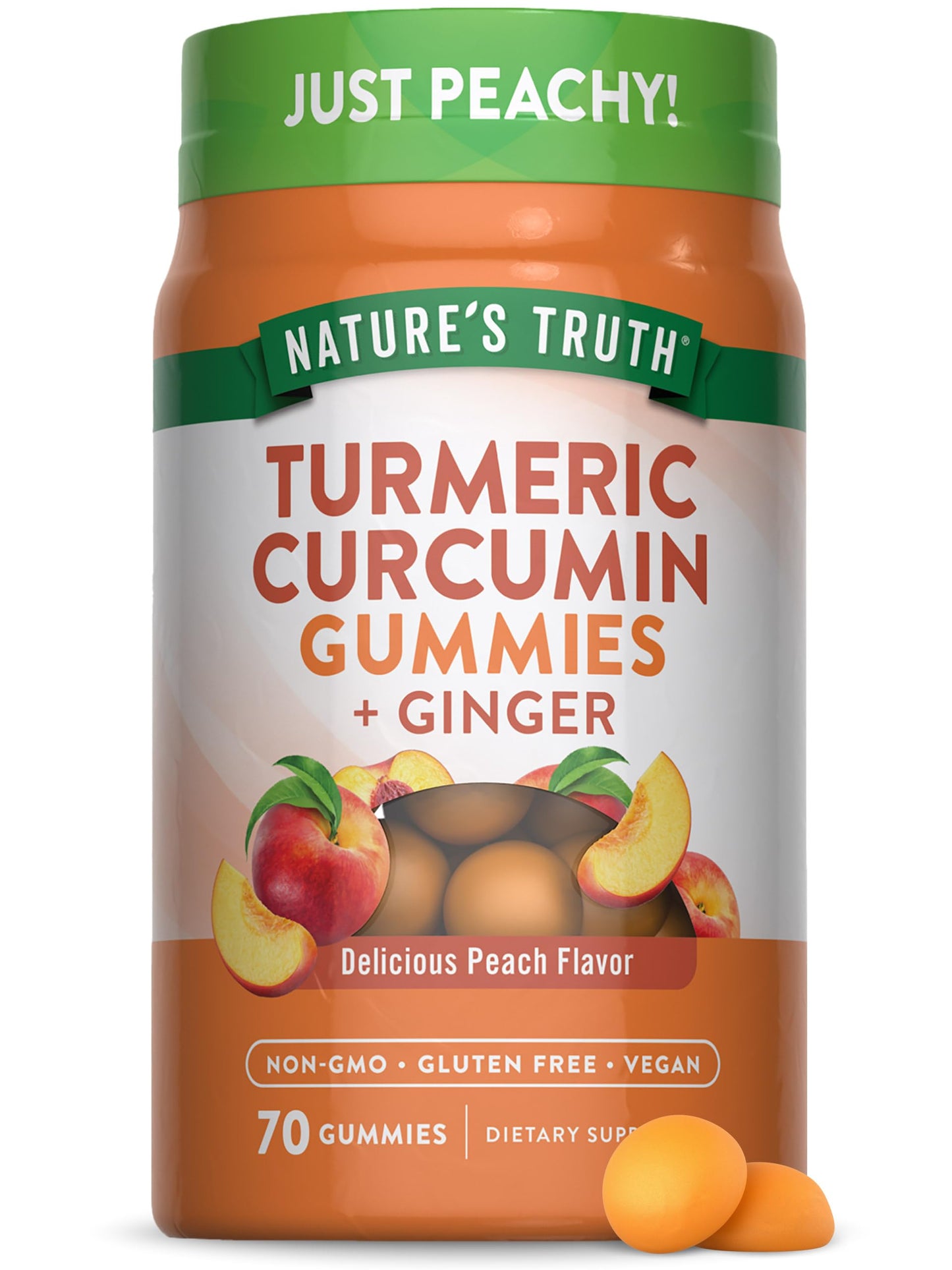Nature's Truth Turmeric and Ginger Gummies 70 Count