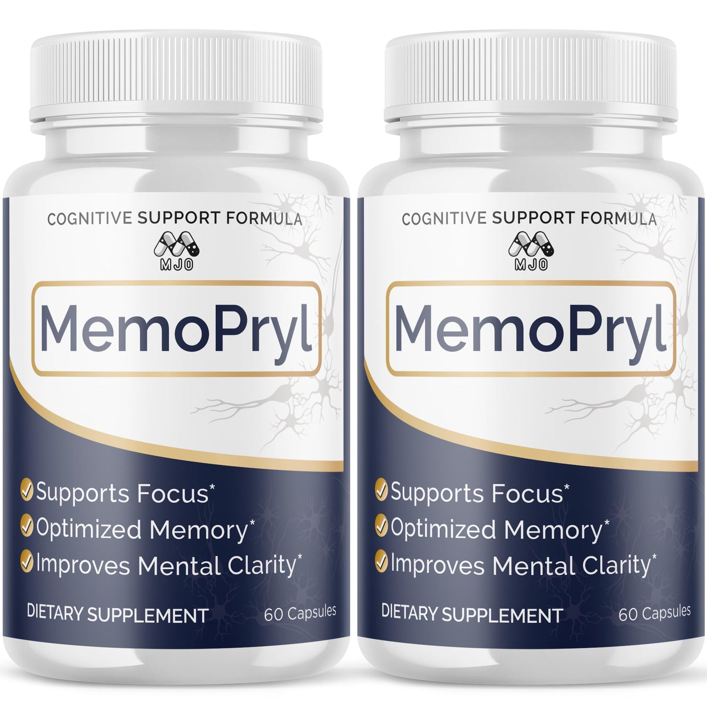 MJO Memopryl Brain Capsules 120 Capsules