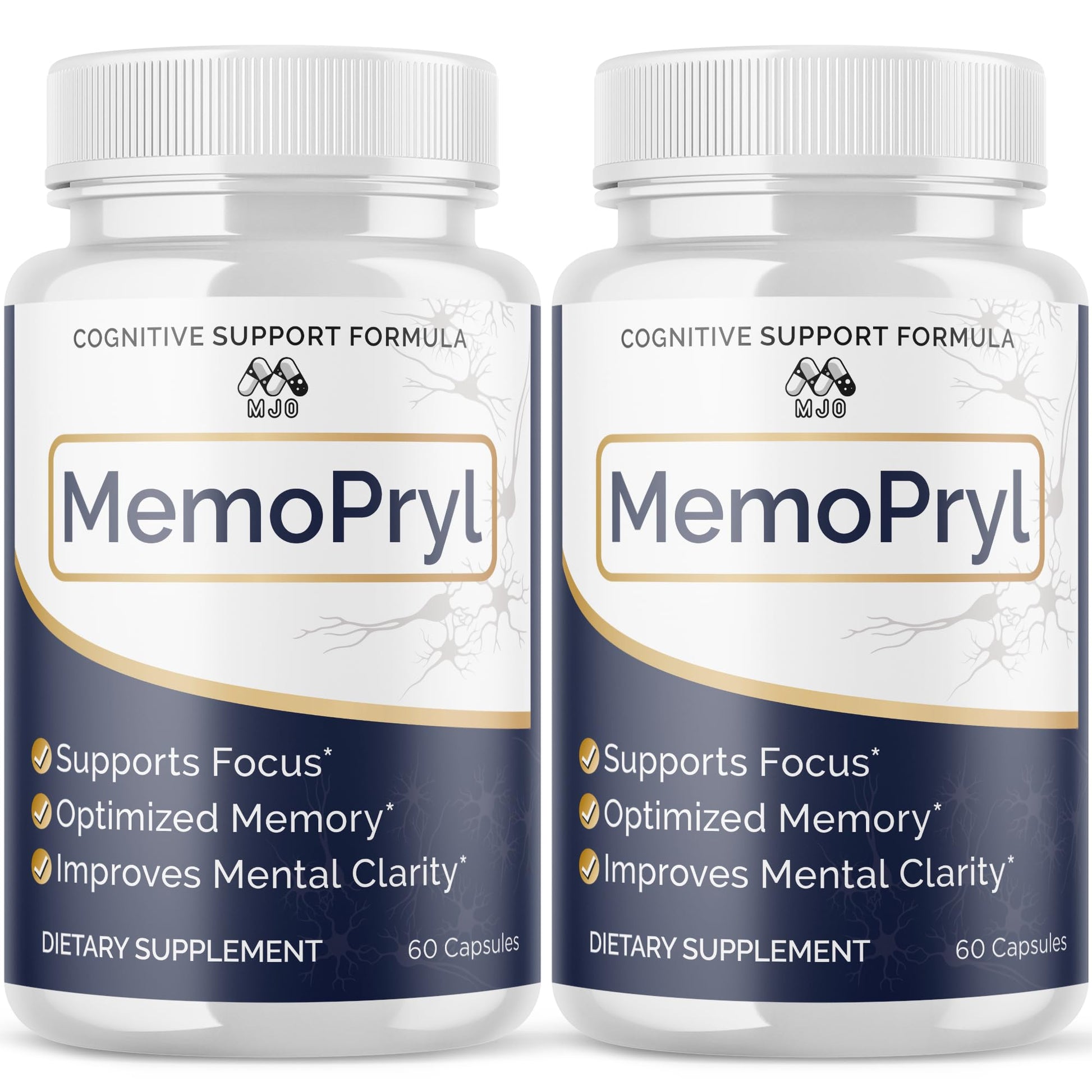 MJO Memopryl Brain Capsules 120 Capsules