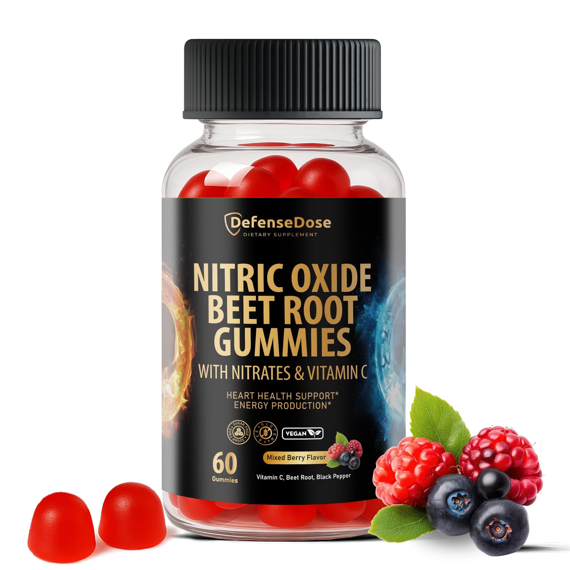 Defense Dose Beet Root Gummies 60 Count