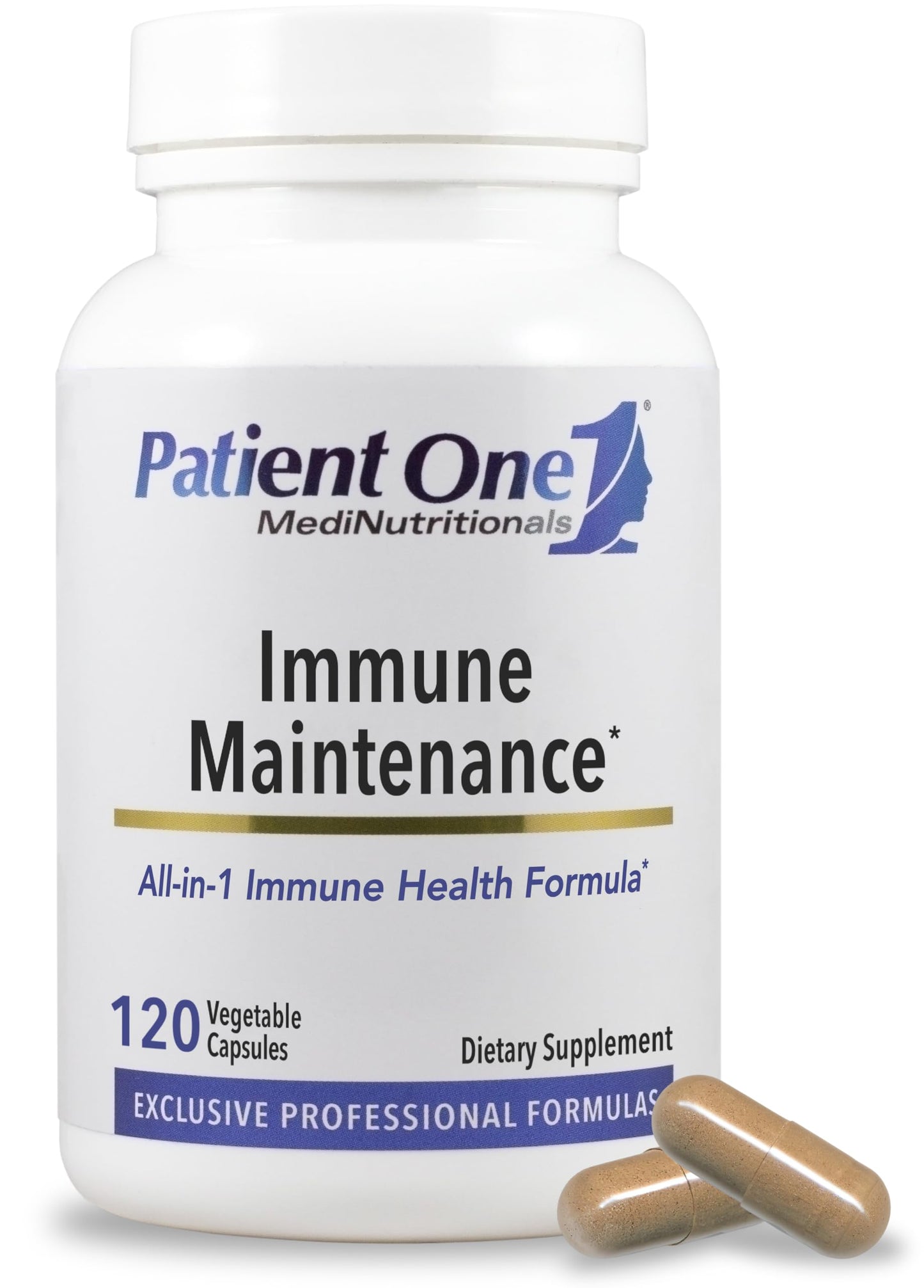 Patient One Immune Maintenance Capsule, 120 Capsules