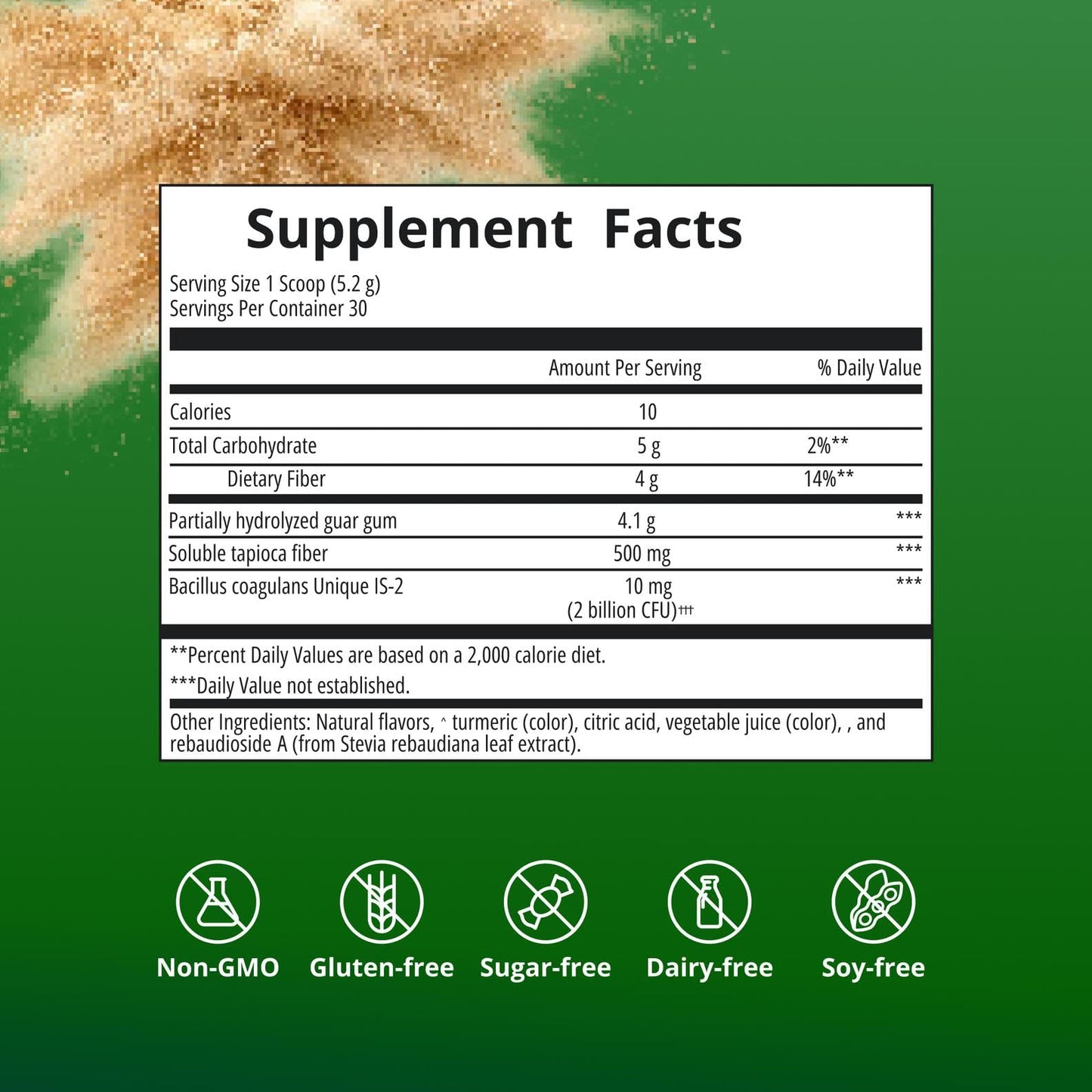 Metagenics UltraFlora Fiber, Prebiotic & Probiotic Powder, 5.47 Ounce