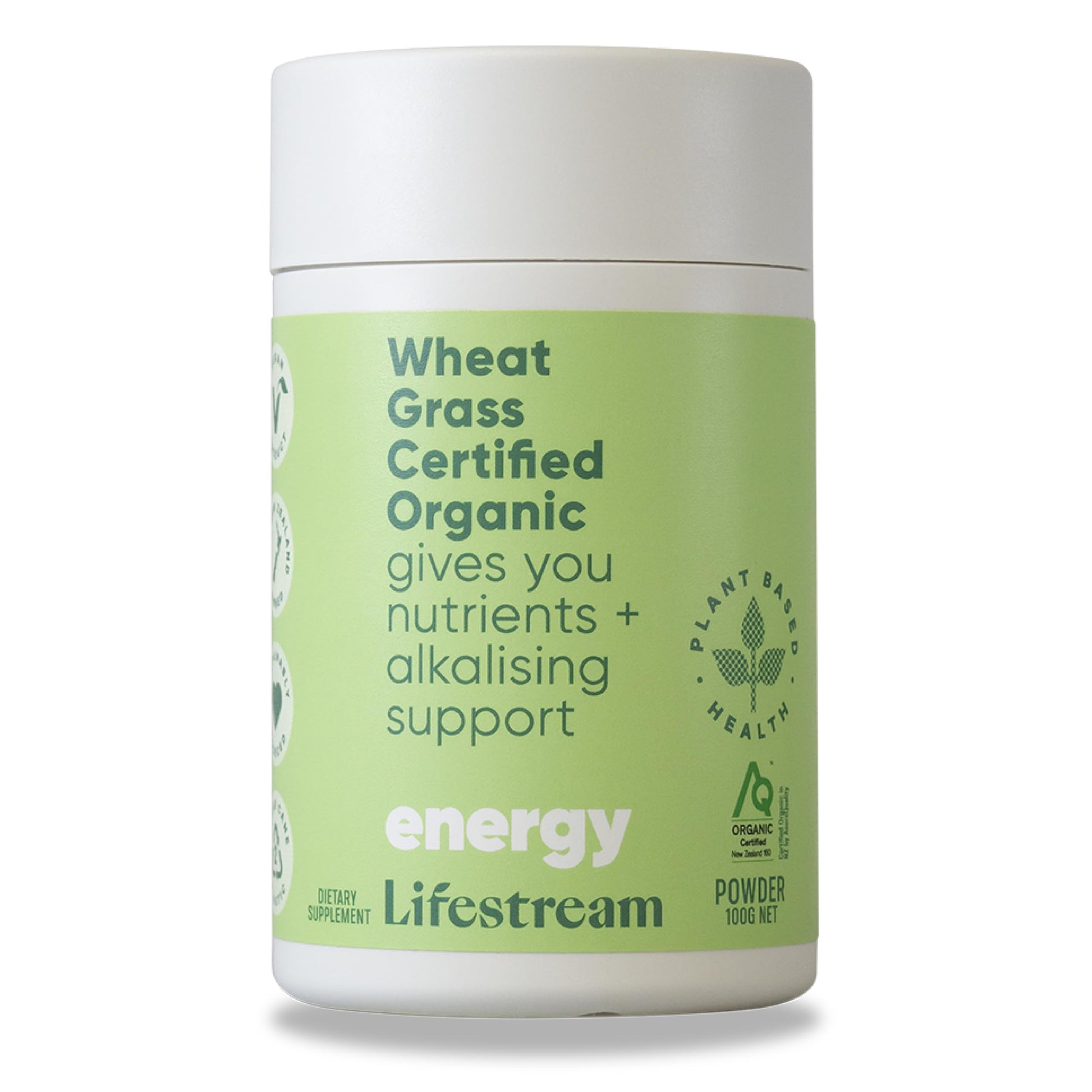 Lifestream Wheat Grass Powder Organic 100 g