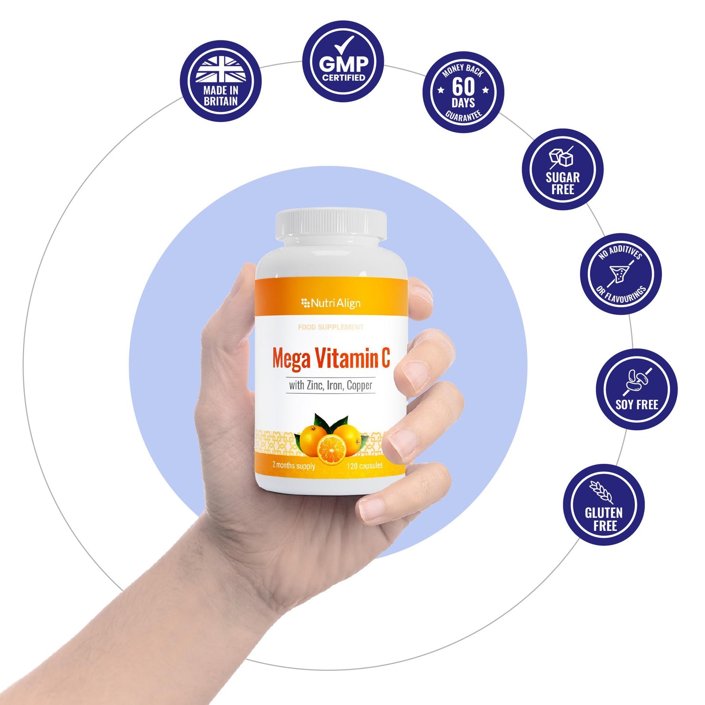Nutri-Align Mega Vitamin C 120 Capsules