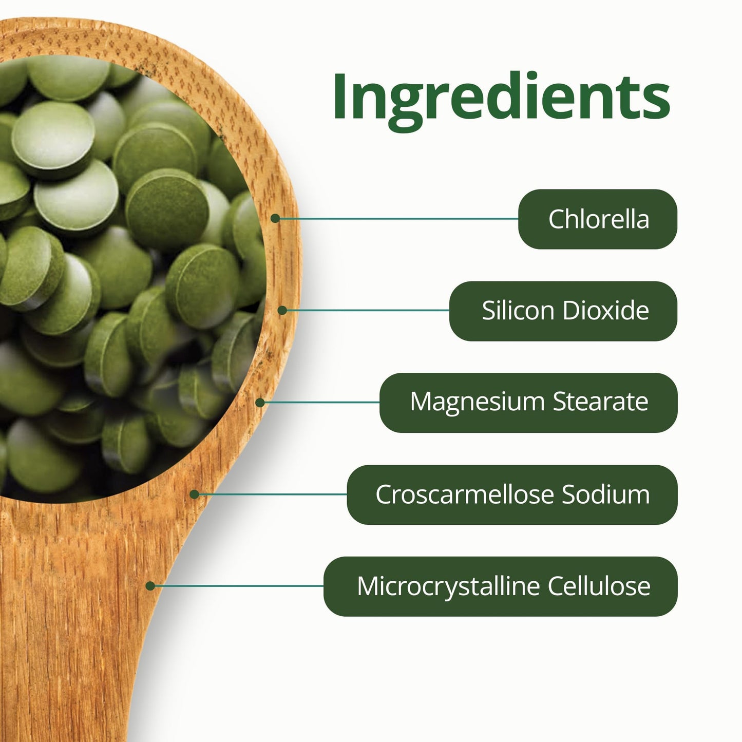 Aimgrow Chlorella Tablets 300 Count