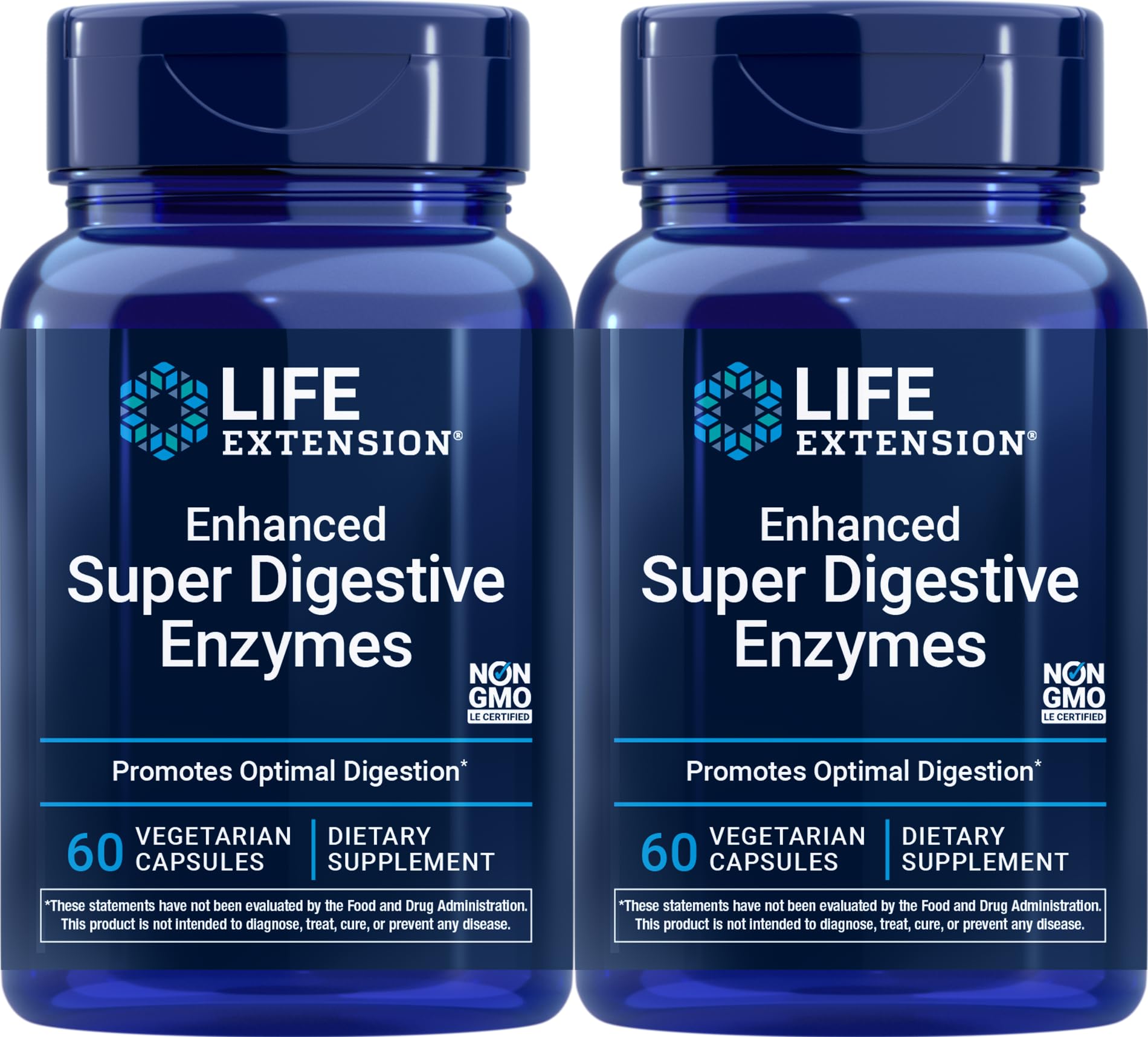 Life Extension Enhanced Super Digestive Enzymes Capsules, 120 Count