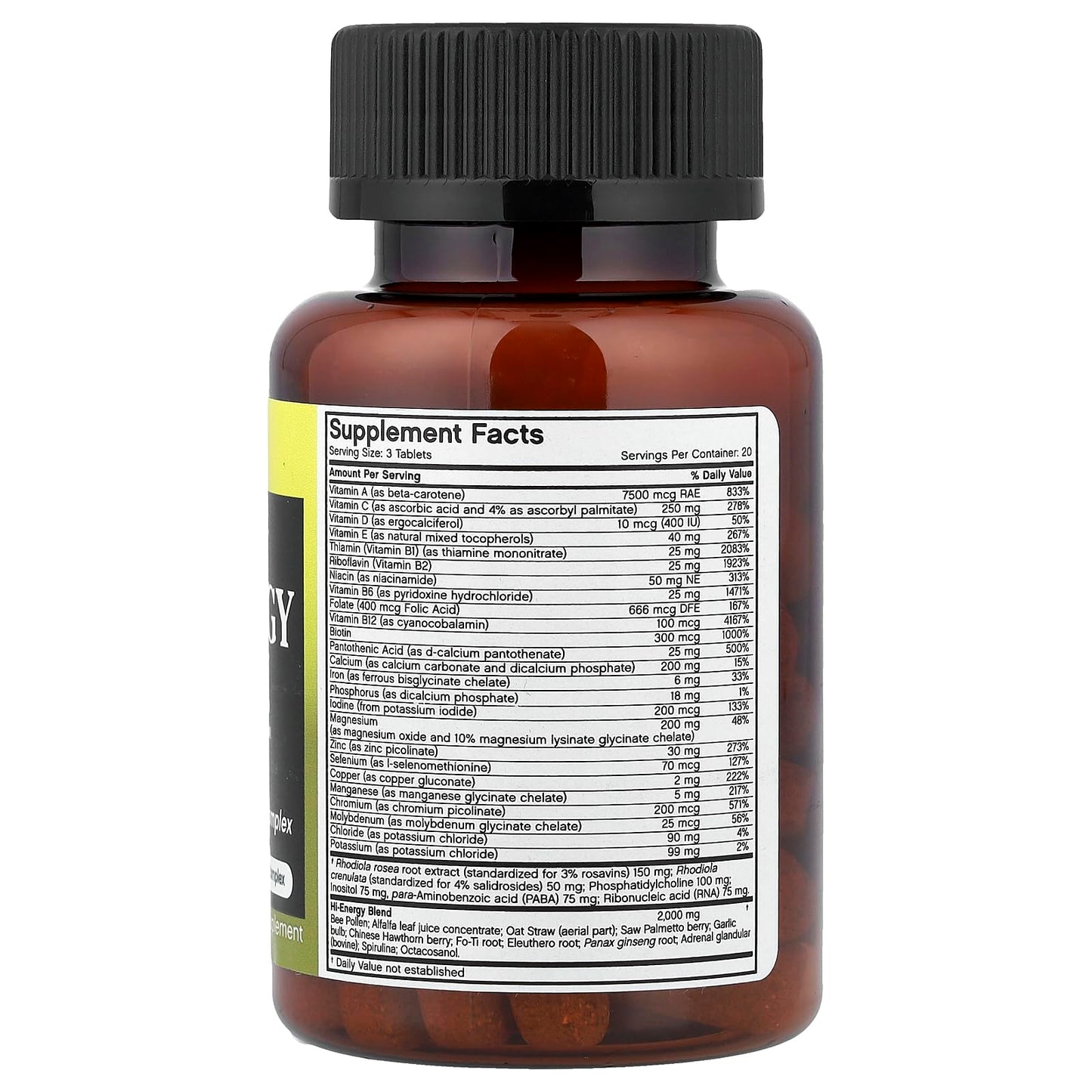 Futurebiotics Multi Energy for Men 60 Tablets