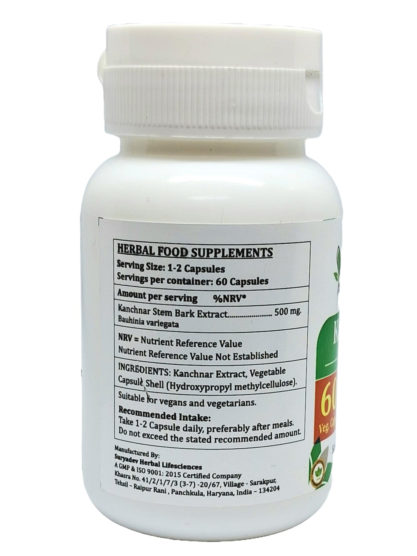Satya Naturals Kanchnar Forte Capsules 120 Count