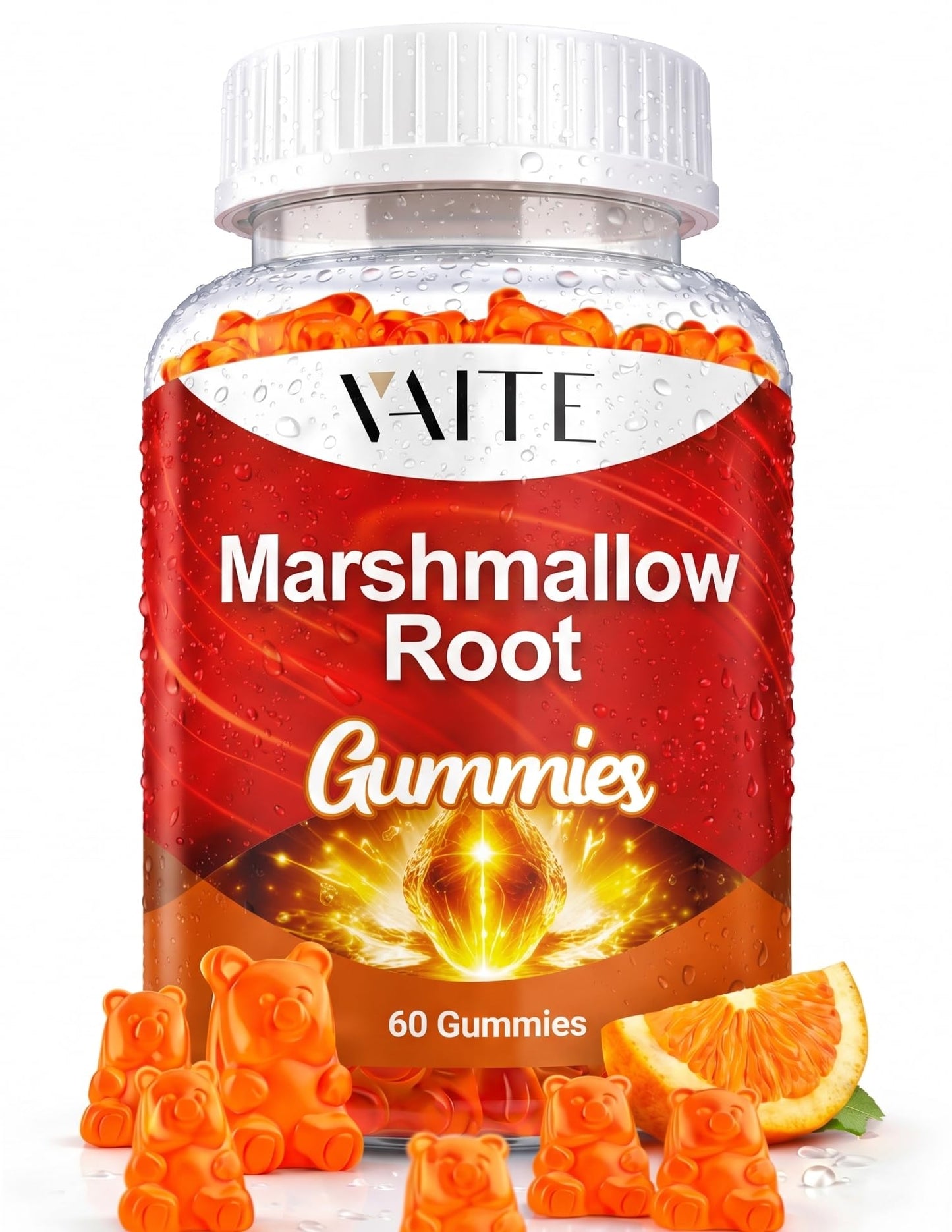 VAITE Marshmallow Root Gummies 60 Count