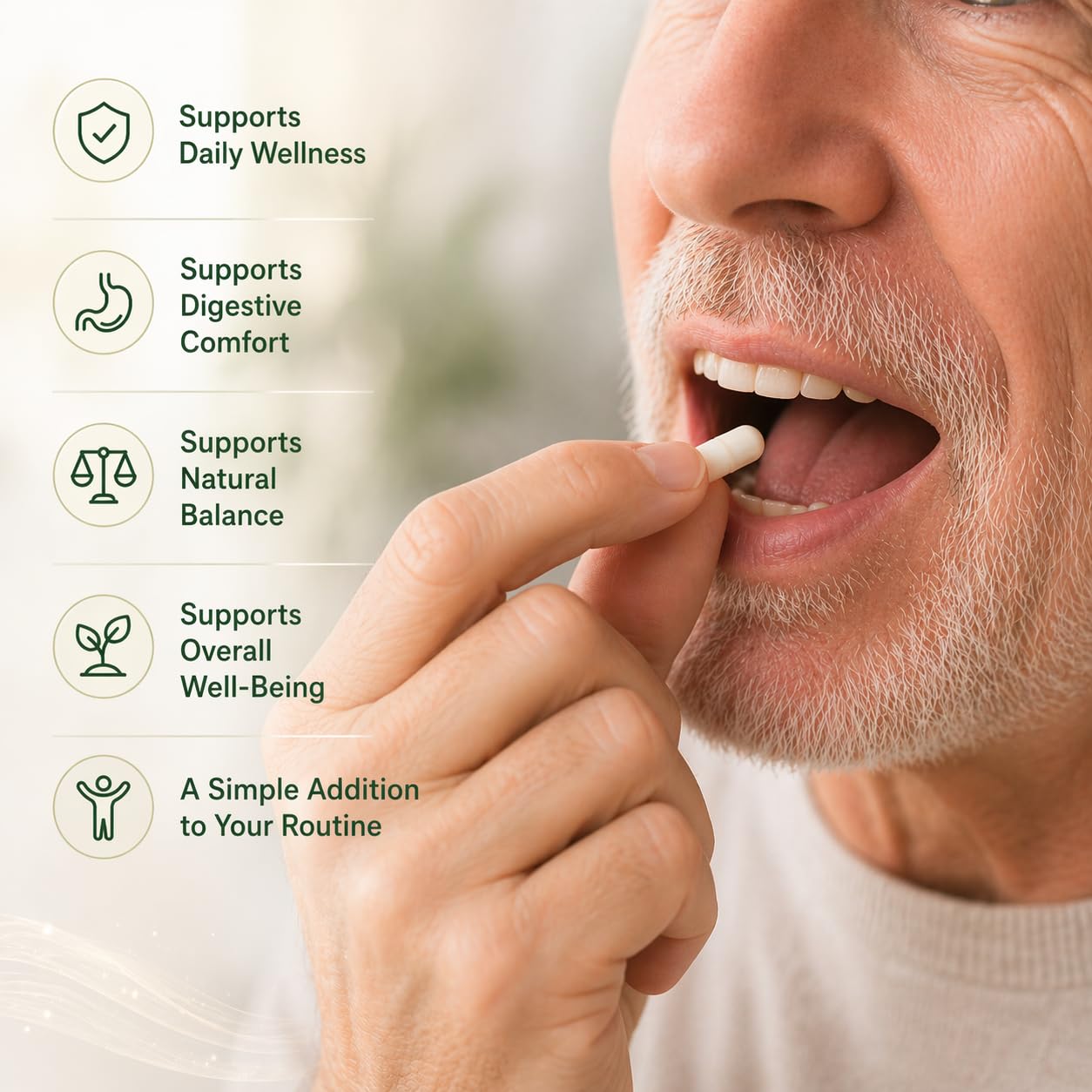 JAW ENTERPRISES Micro Biome for Women & Men, Gut Health & Digestive Support, 60 Capsules