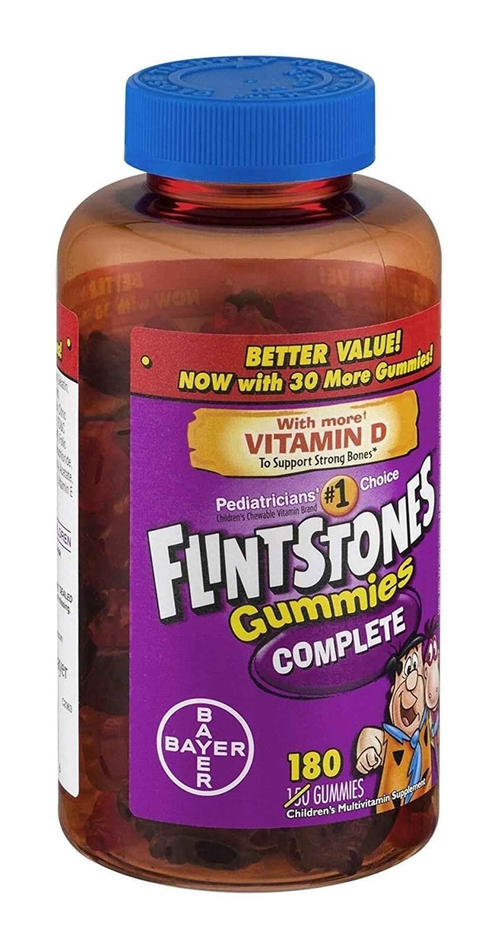 Flinstones Complete Children's Multivitamin Gummy 180 Count