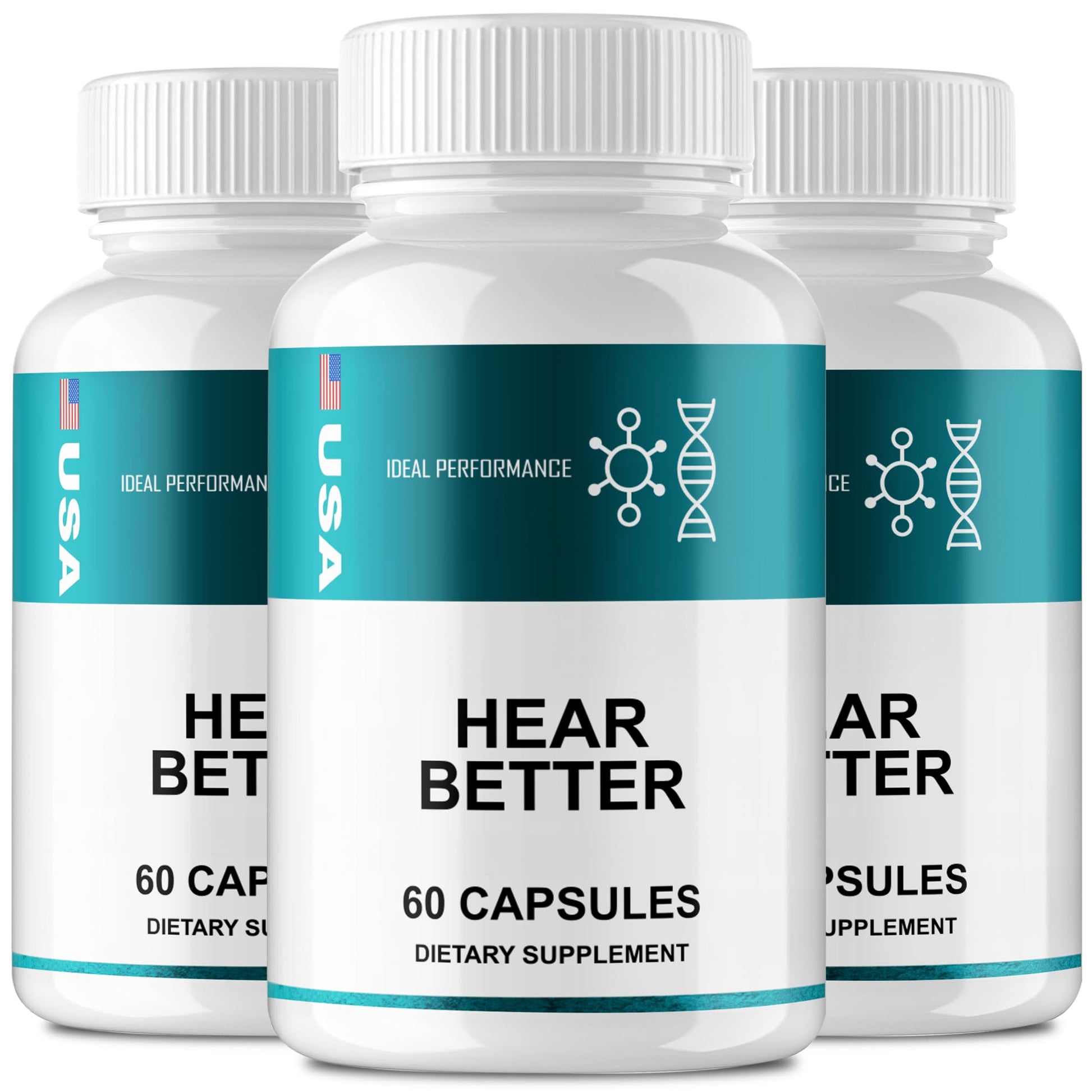 IDEAL PERFORMANCE HearBetter Capsules 180 Capsules