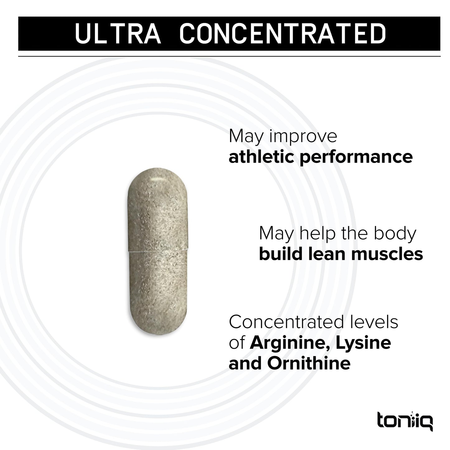Toniiq HGH Supplements for Men & Women Capsules 240 Count