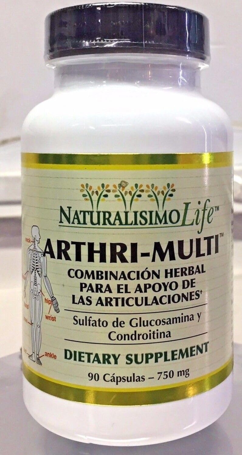 Generic Arthri-Multi 750mg Glucosamine Sulfate Chondroitin Capsules, 90 Count