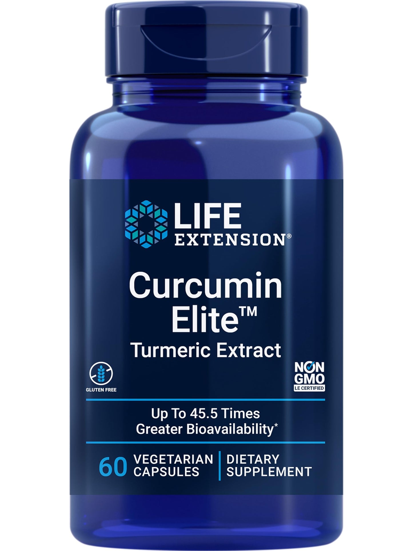 Life Extension Curcumin Elite Turmeric Extract 60 Capsules