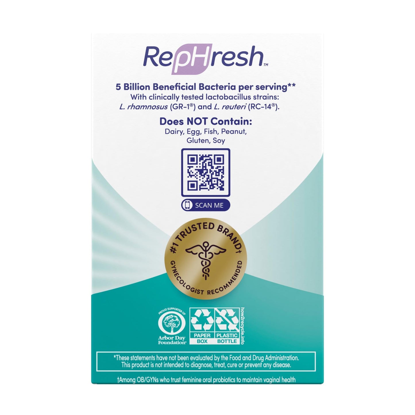 Rephresh Pro-B Vaginal Probiotic Supplement Capsule, 30 Count