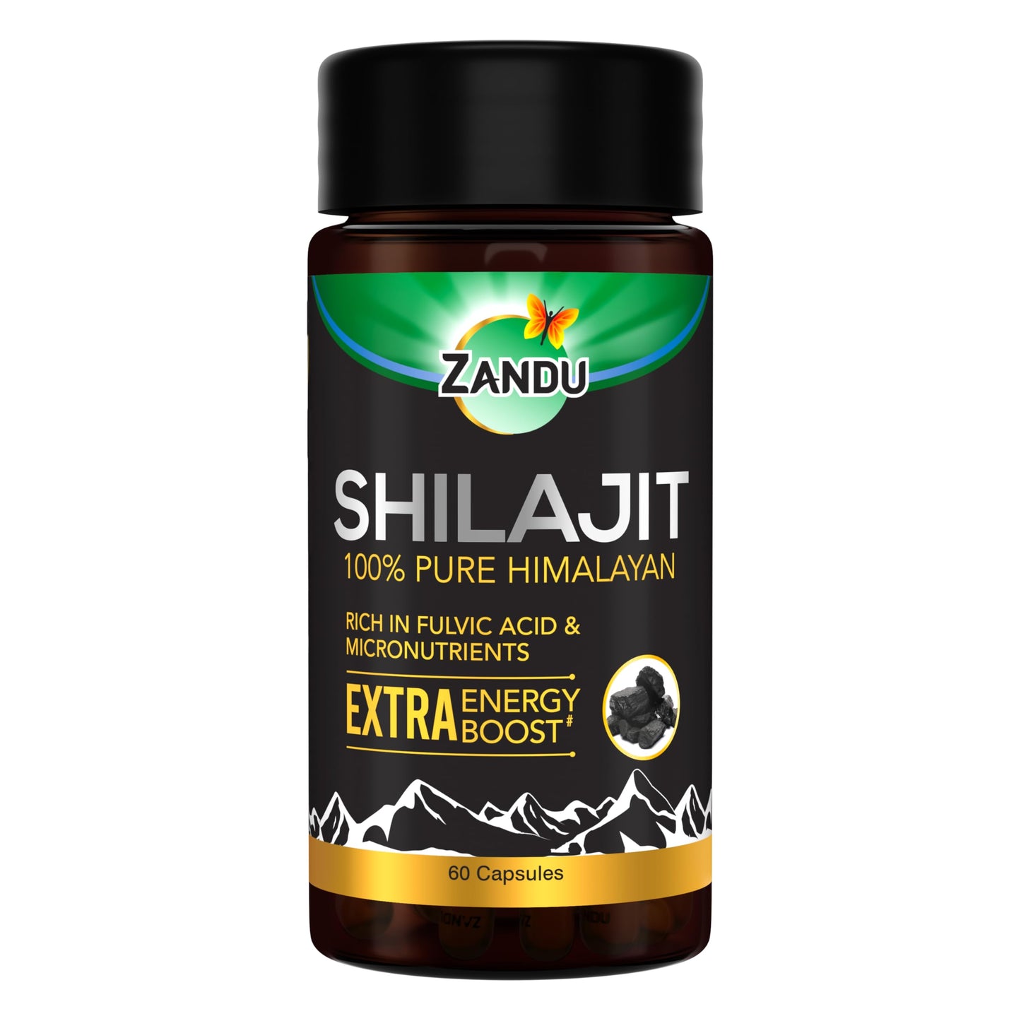 Zandu Shilajit Capsules 1 Count