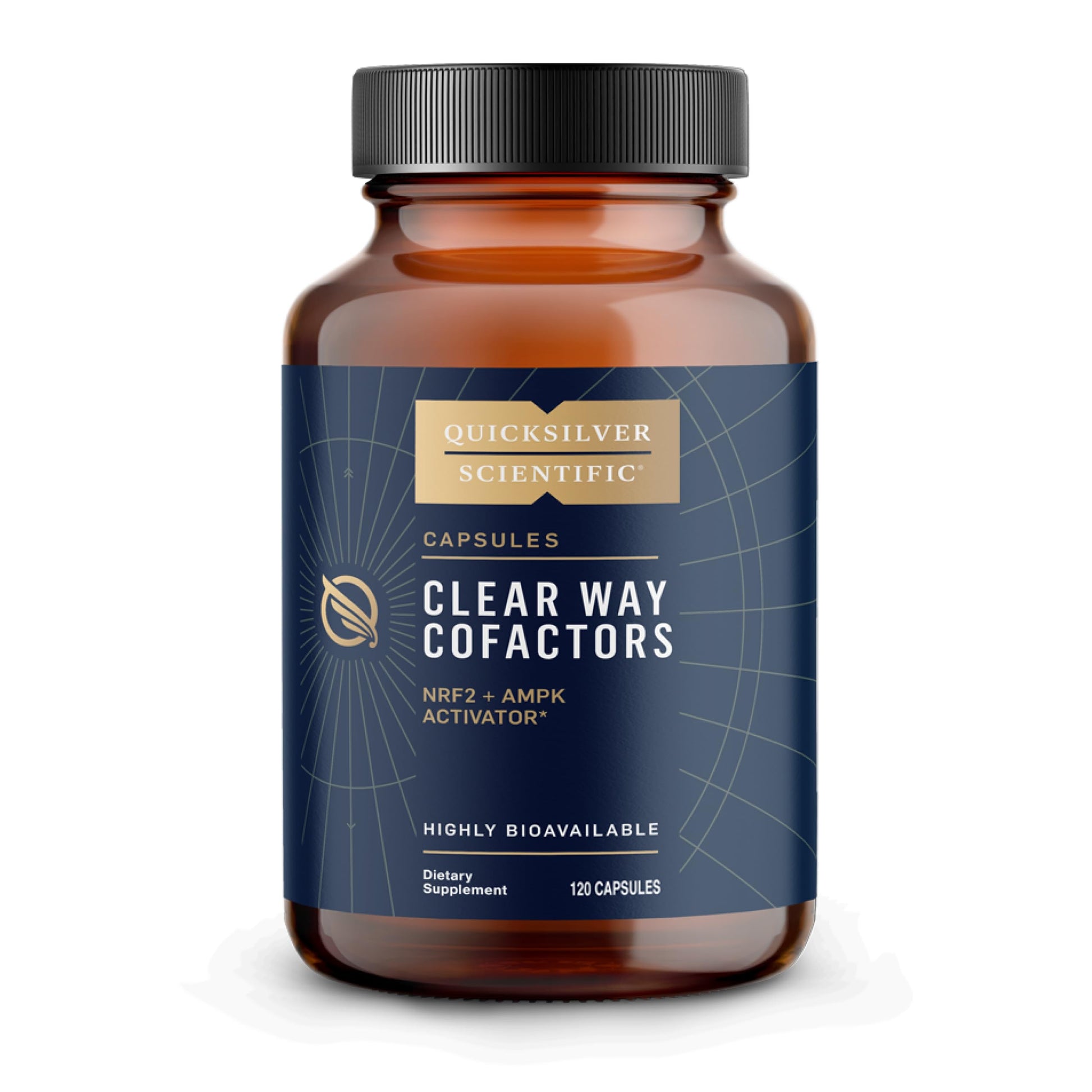 Quicksilver Scientific Clear Way Cofactors 120 Capsules