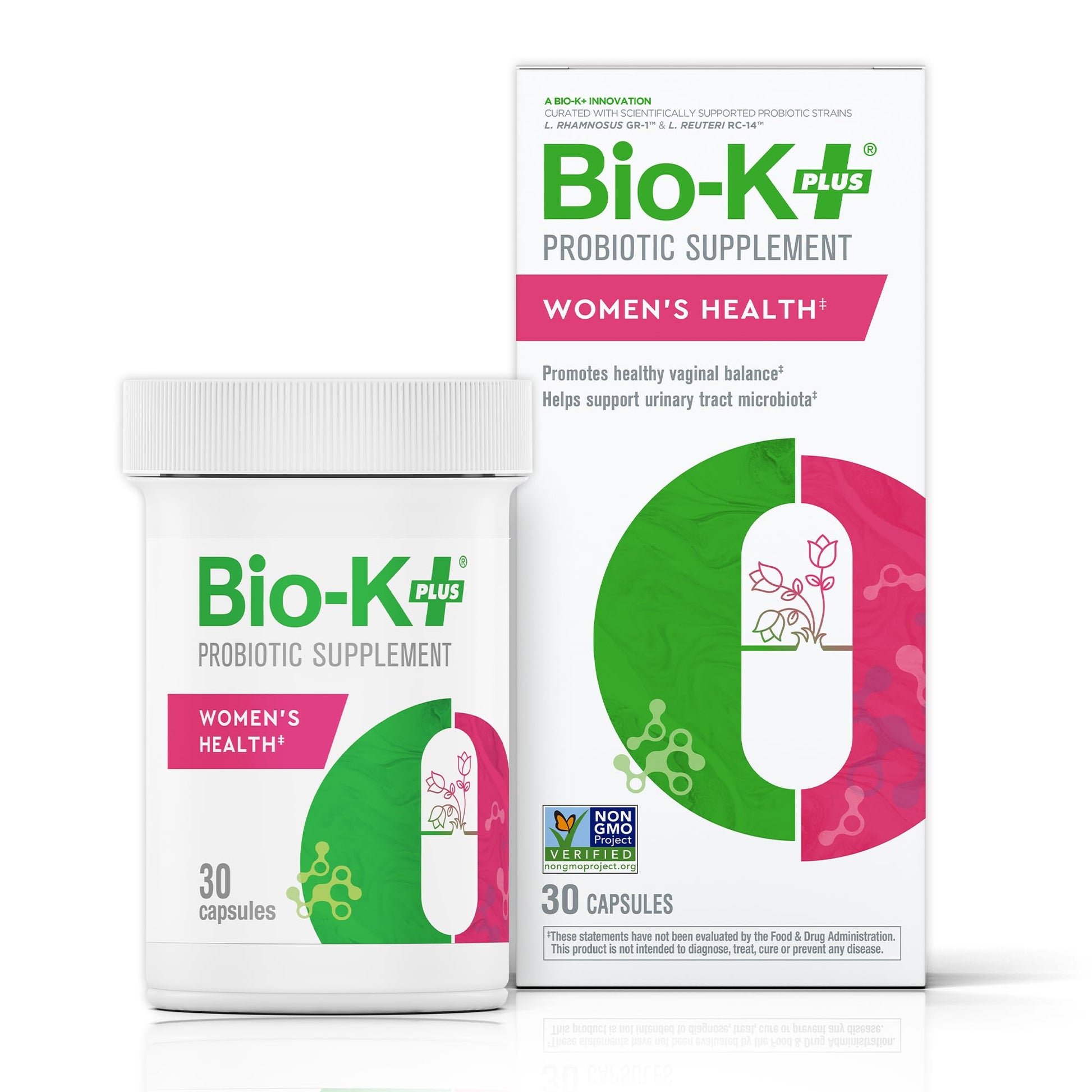 Bio-K Plus Probiotic for Women Capsule, 30 Capsules