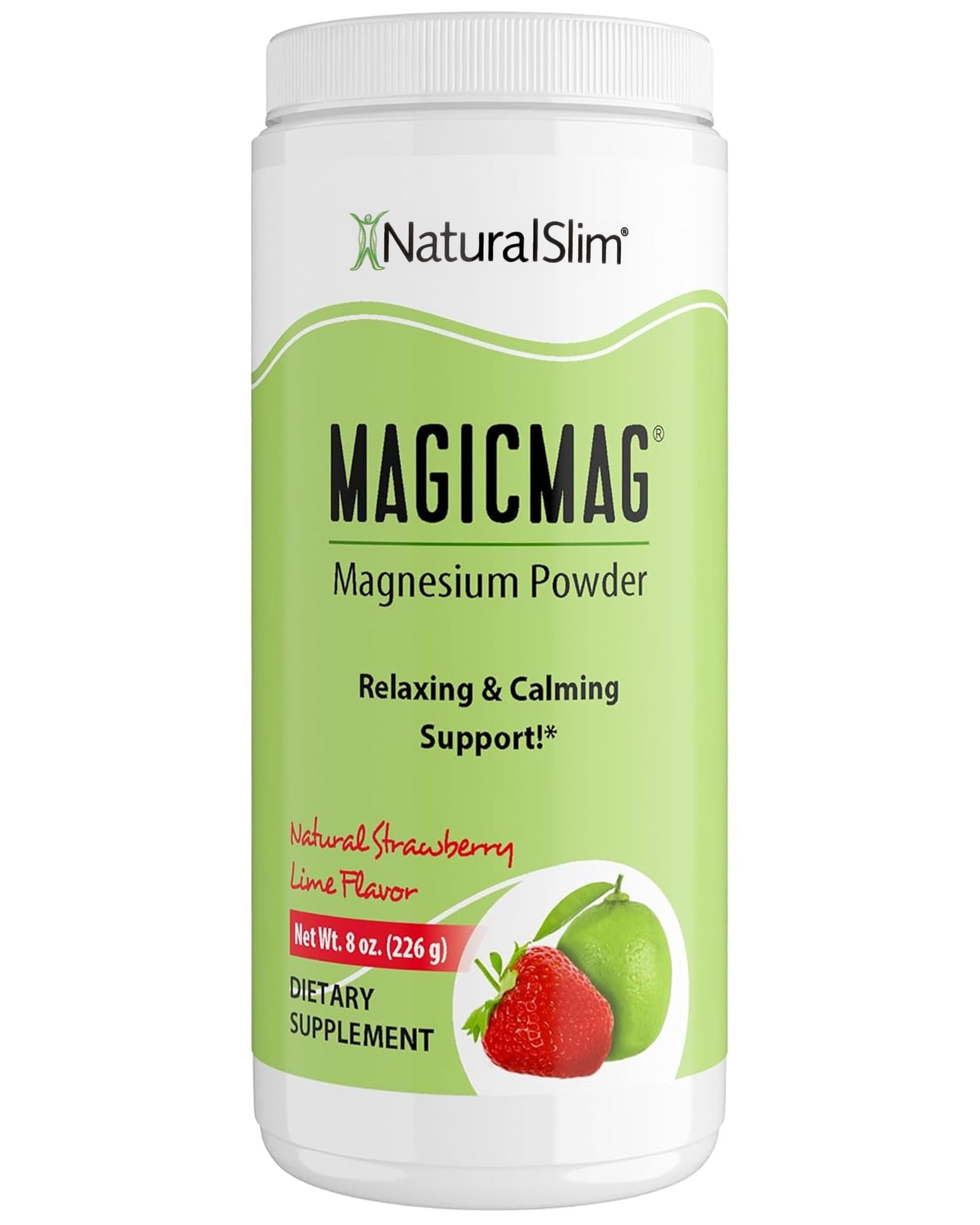 NaturalSlim MagicMag Magnesium Citrate Powder 8 Ounce