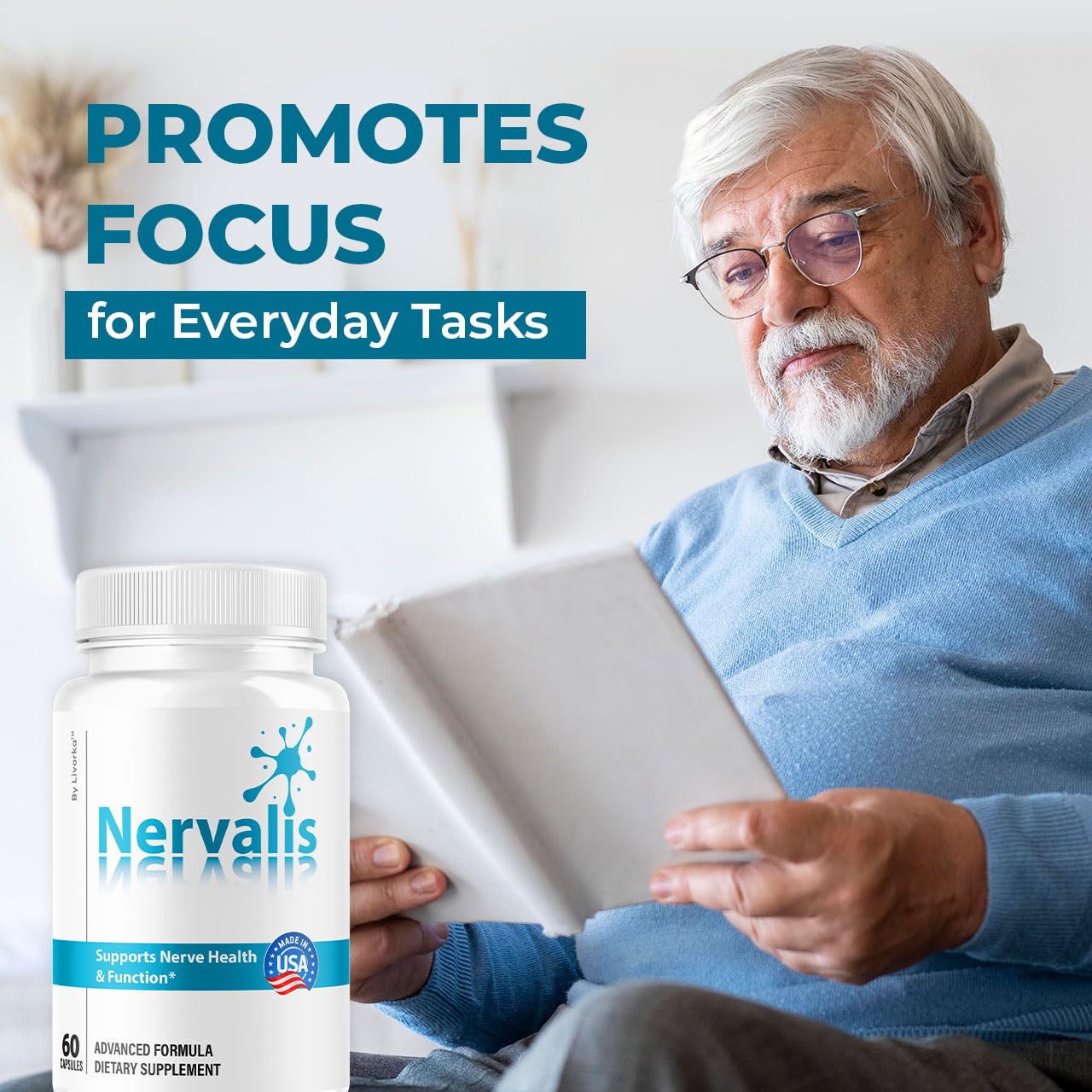 LIVORKA Nervalis Capsules, 120 Capsules