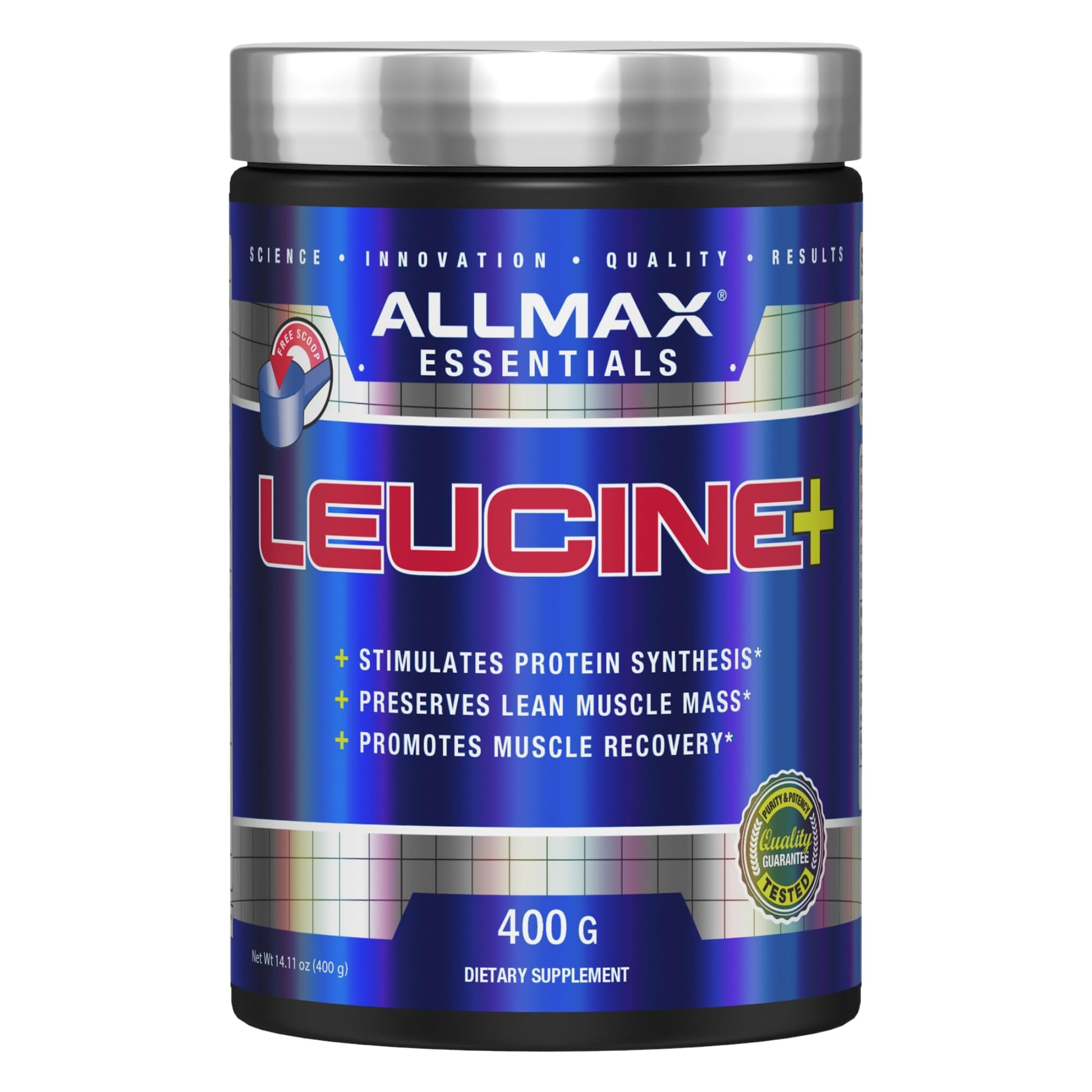 ALLMAX Leucine Powder 14.11 Ounce