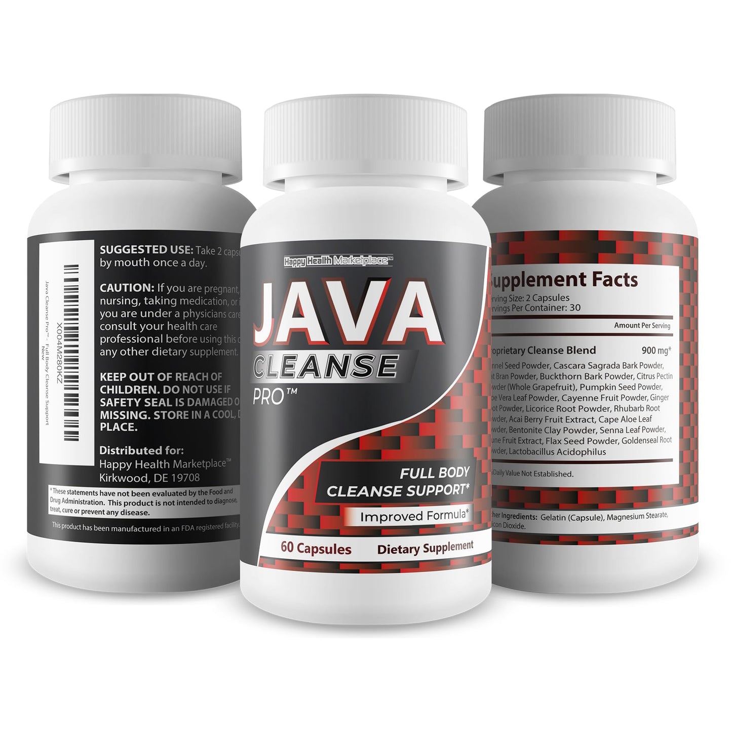 Happy Health Marketplace Java Cleanse Pro Capsule 60 Count