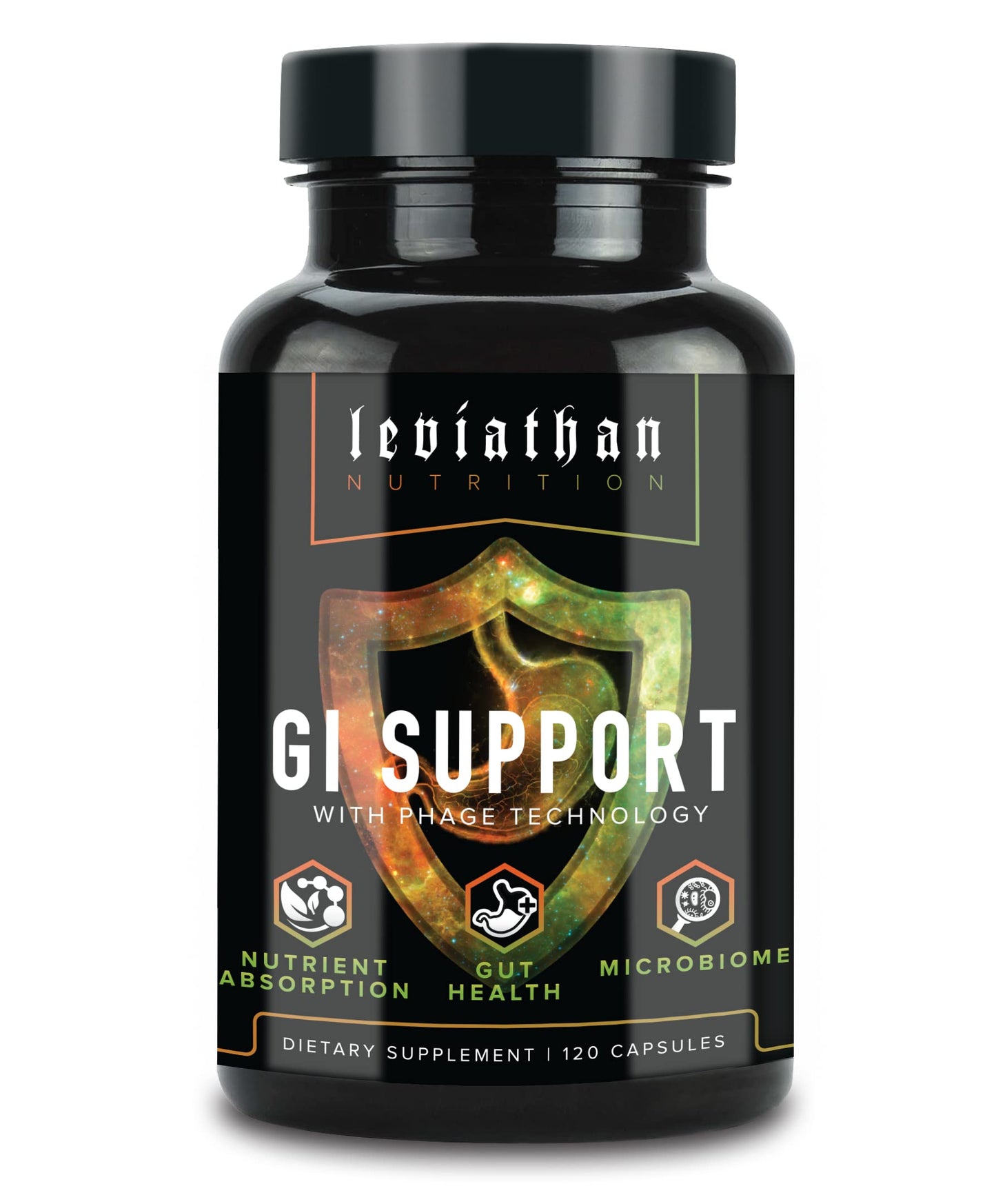 Leviathan Nutrition GI Probiotic 120 Capsules