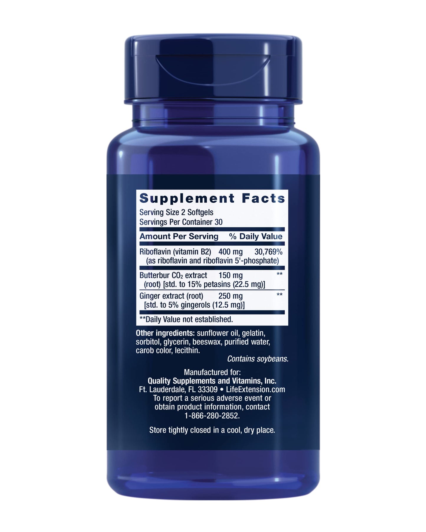 Life Extension Migra-Eeze Softgels, 60 Count