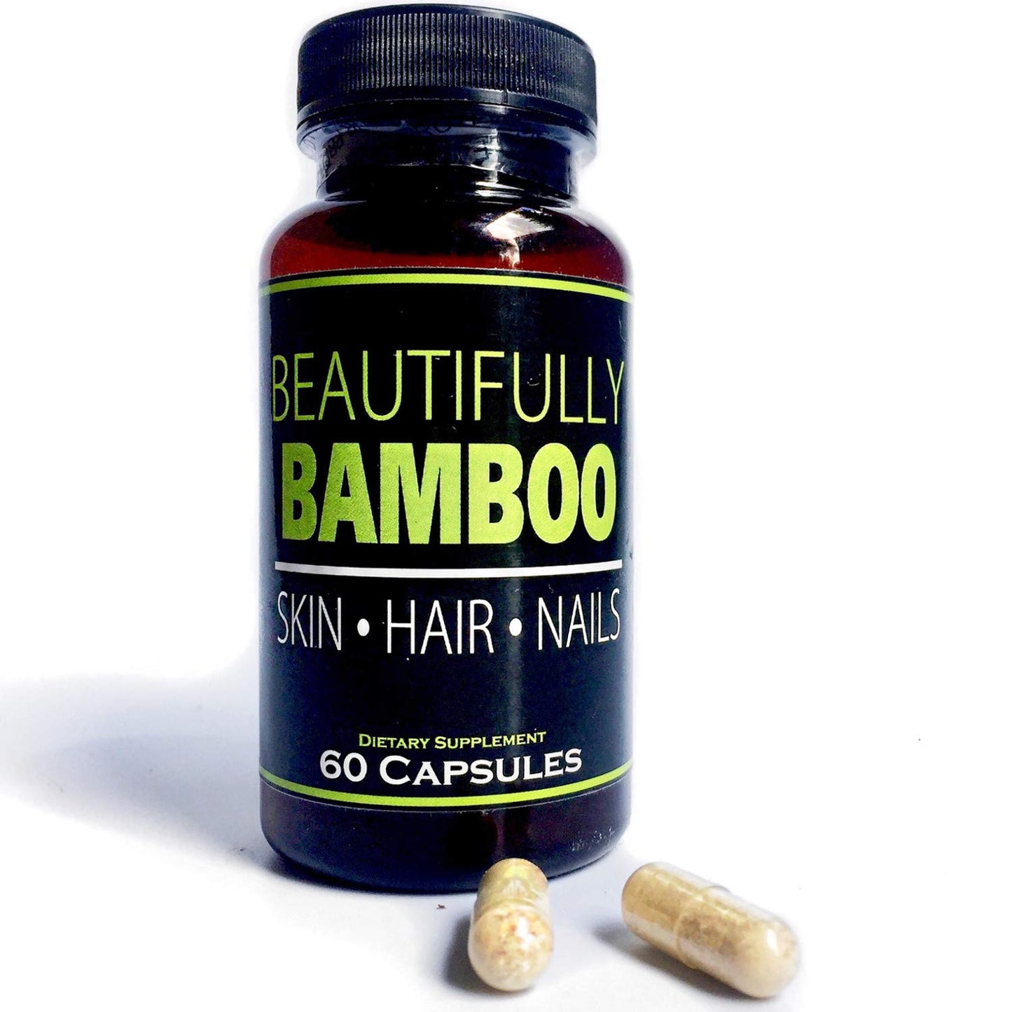 Beautifully Bamboo Ultra Vitamin for Skin, Hair, and Nail Growth Capsule, 60 Capsules