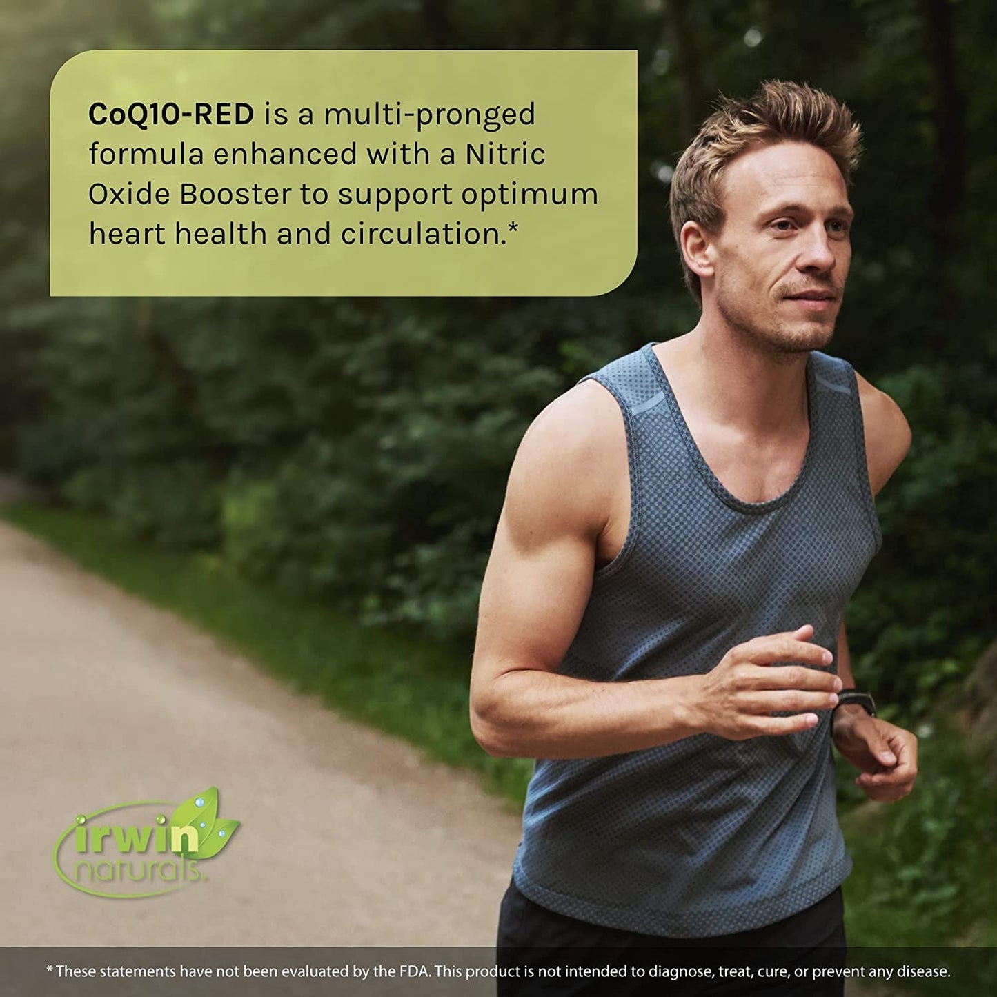 Irwin Naturals CoQ10-RED with Nitric Oxide Booster & MCTs Softgels 60