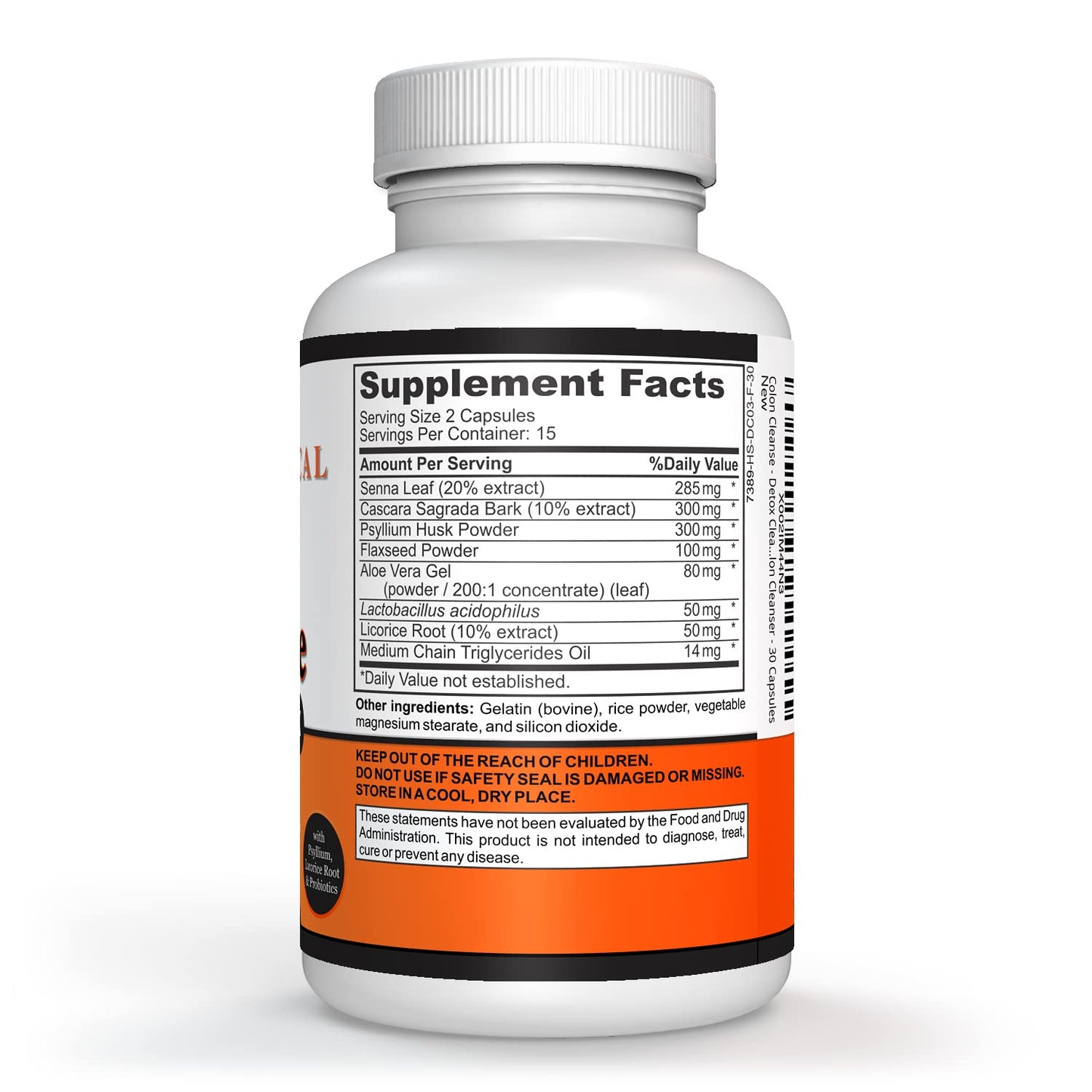Sigmaceutical 1 Day Colon Cleanse Capsule 30 Count