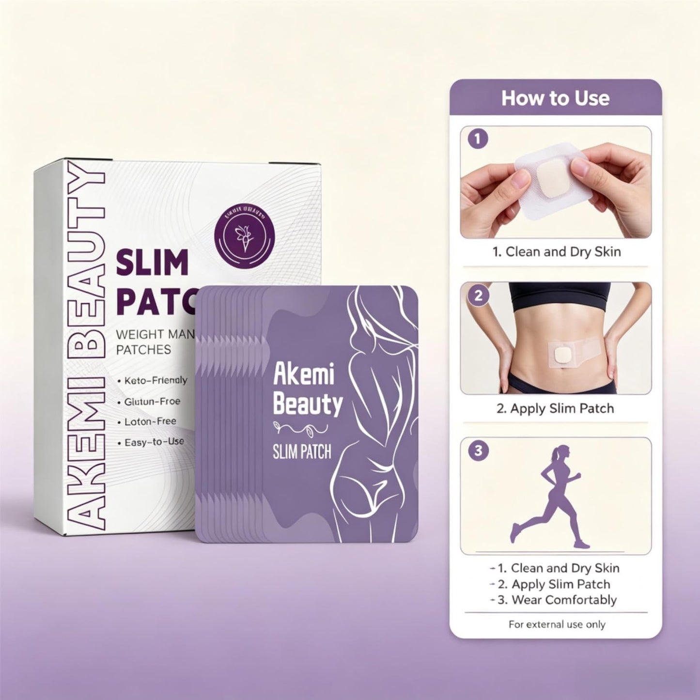 Akemi Beauty Slim Patch Caplets 12