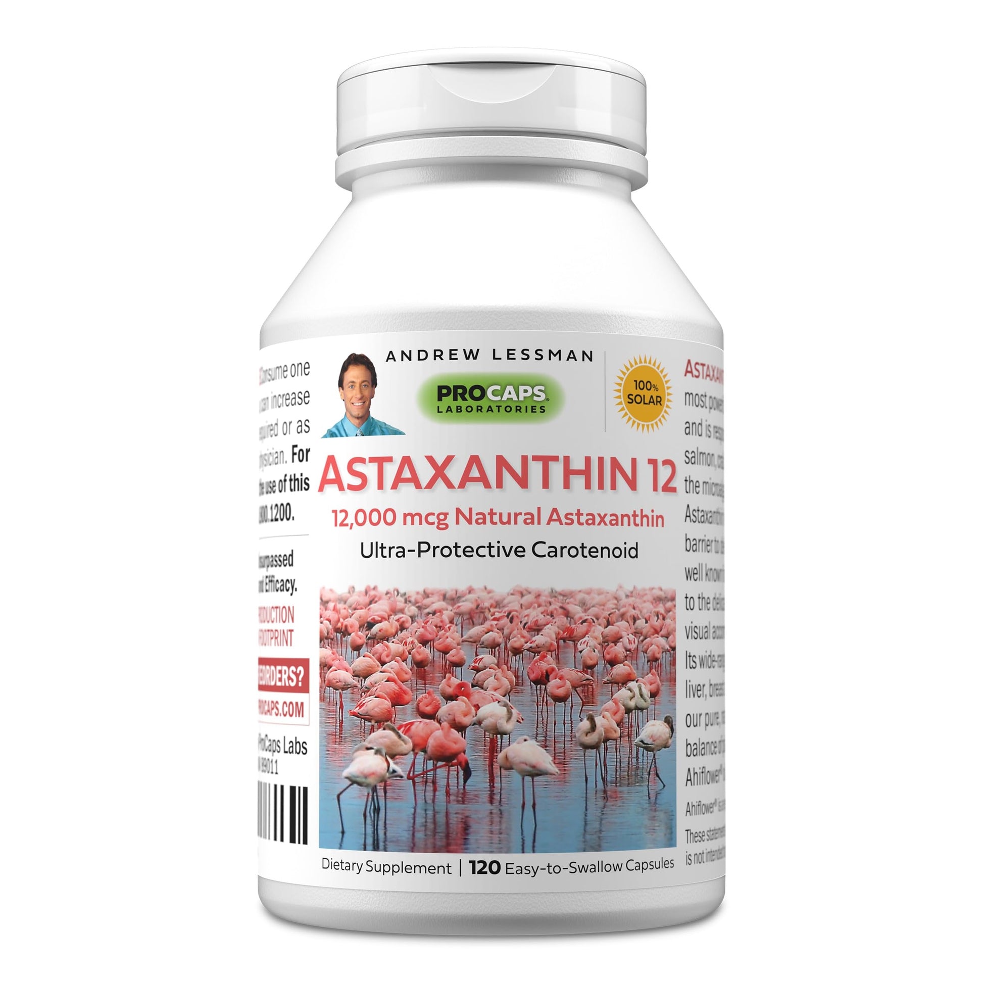 ANDREW LESSMAN Astaxanthin 12mg Capsule 120 Count