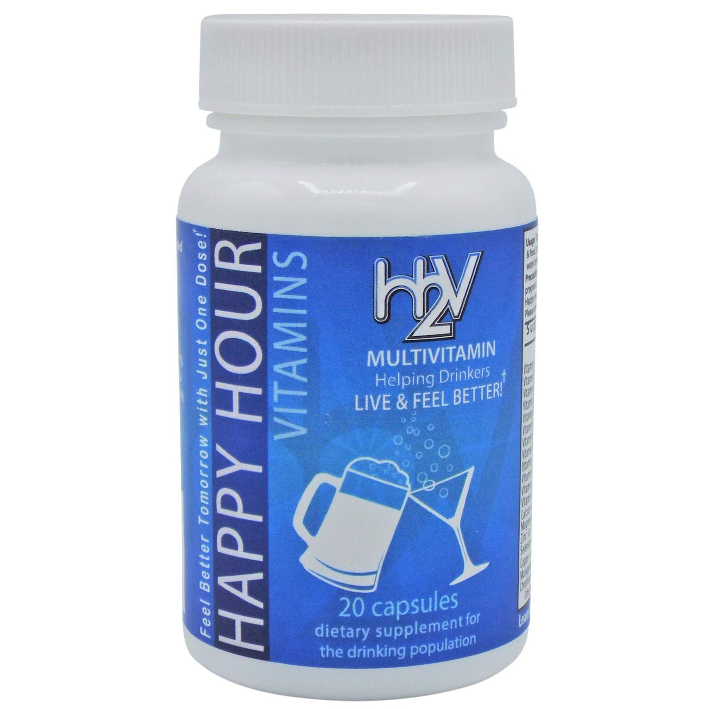 Happy Hour Vitamins Multivitamin Capsule, 20 Count