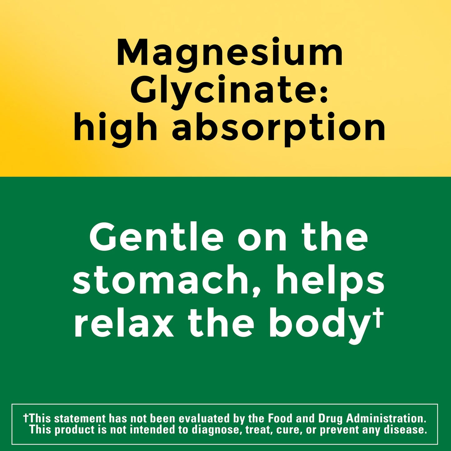 Nature Made Magnesium Glycinate Gummies, High Absorption, 100 mg per Serving, 40 Gummies